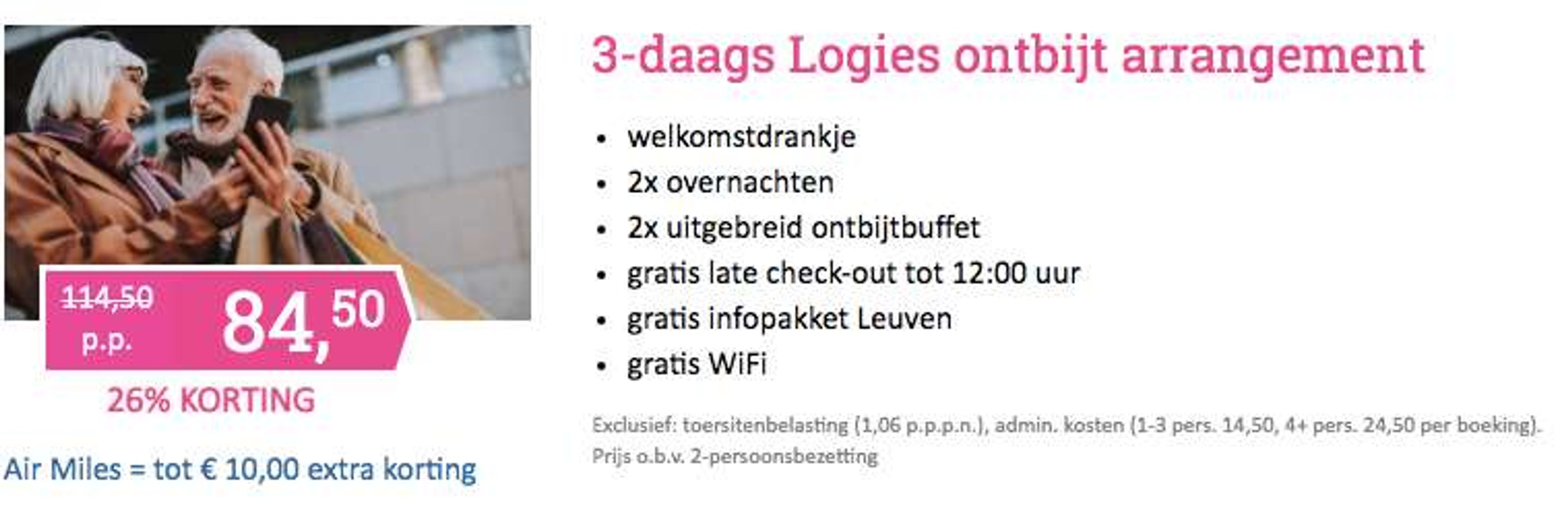 Boekingsvoorbeeld