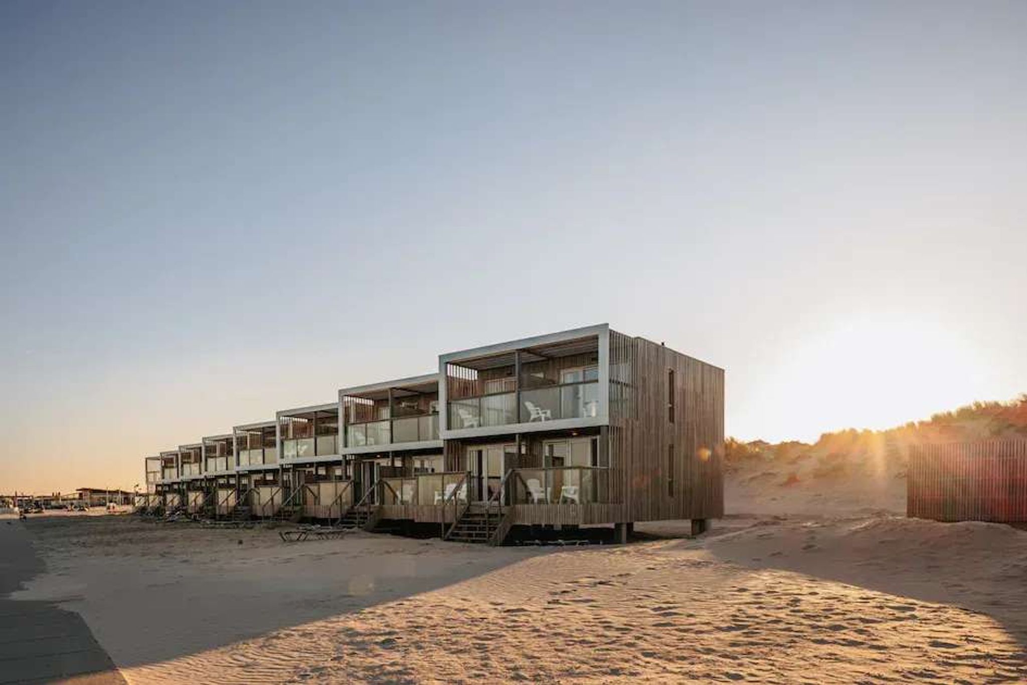 De leukste strandhuisjes in Nederland - Beach Villa's Hoek van Holland