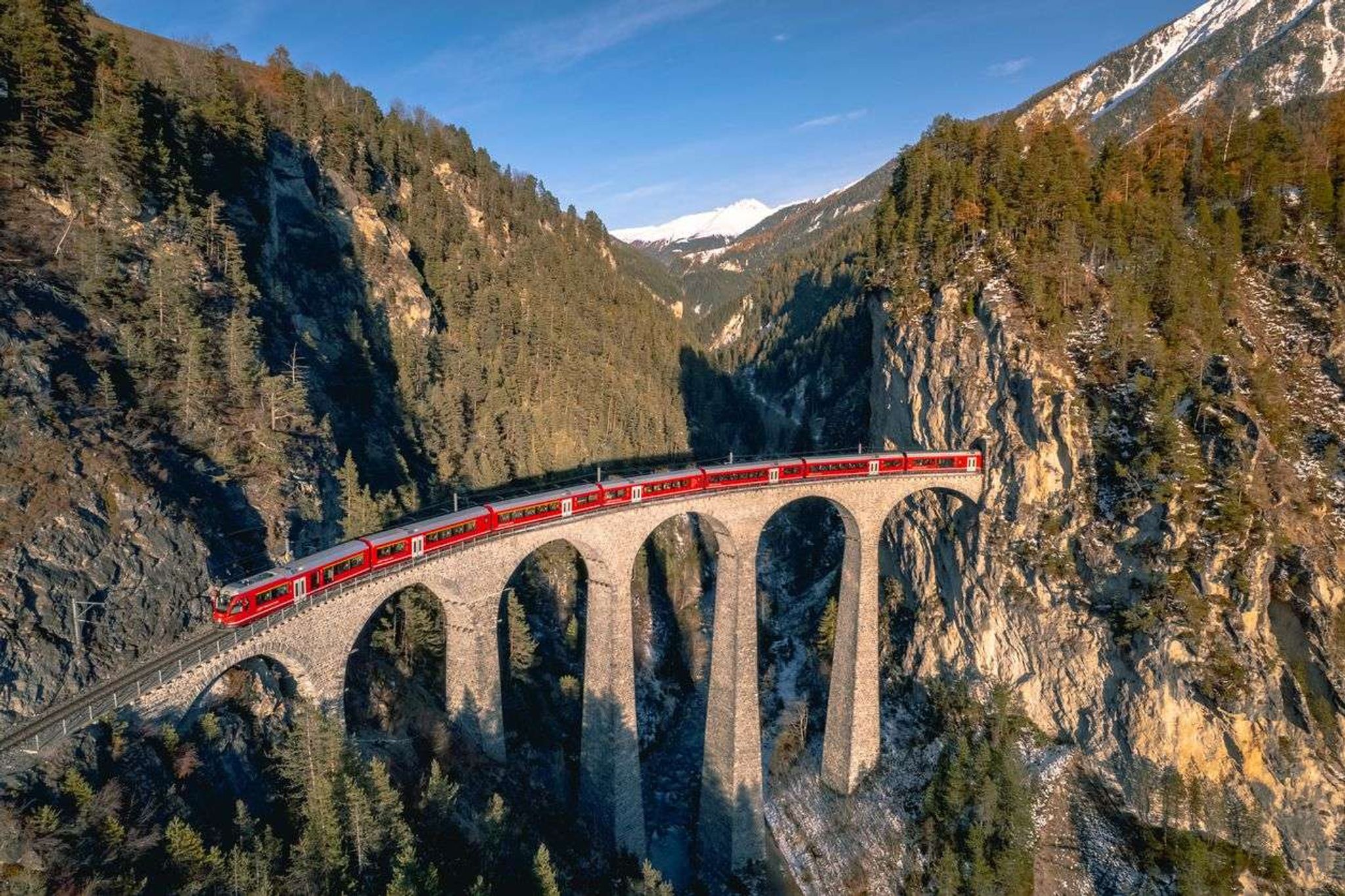 De Glacier Express Zwitserland treinreis