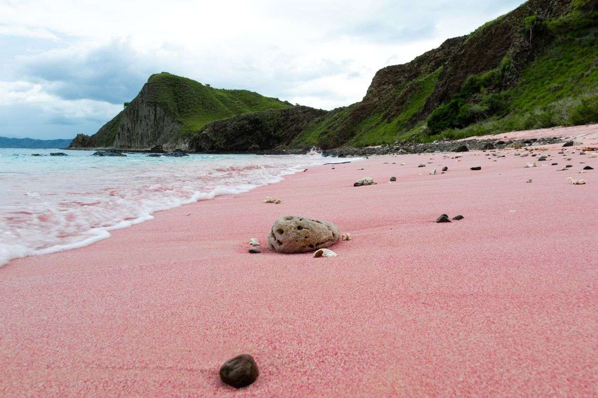 5x de mooiste roze stranden