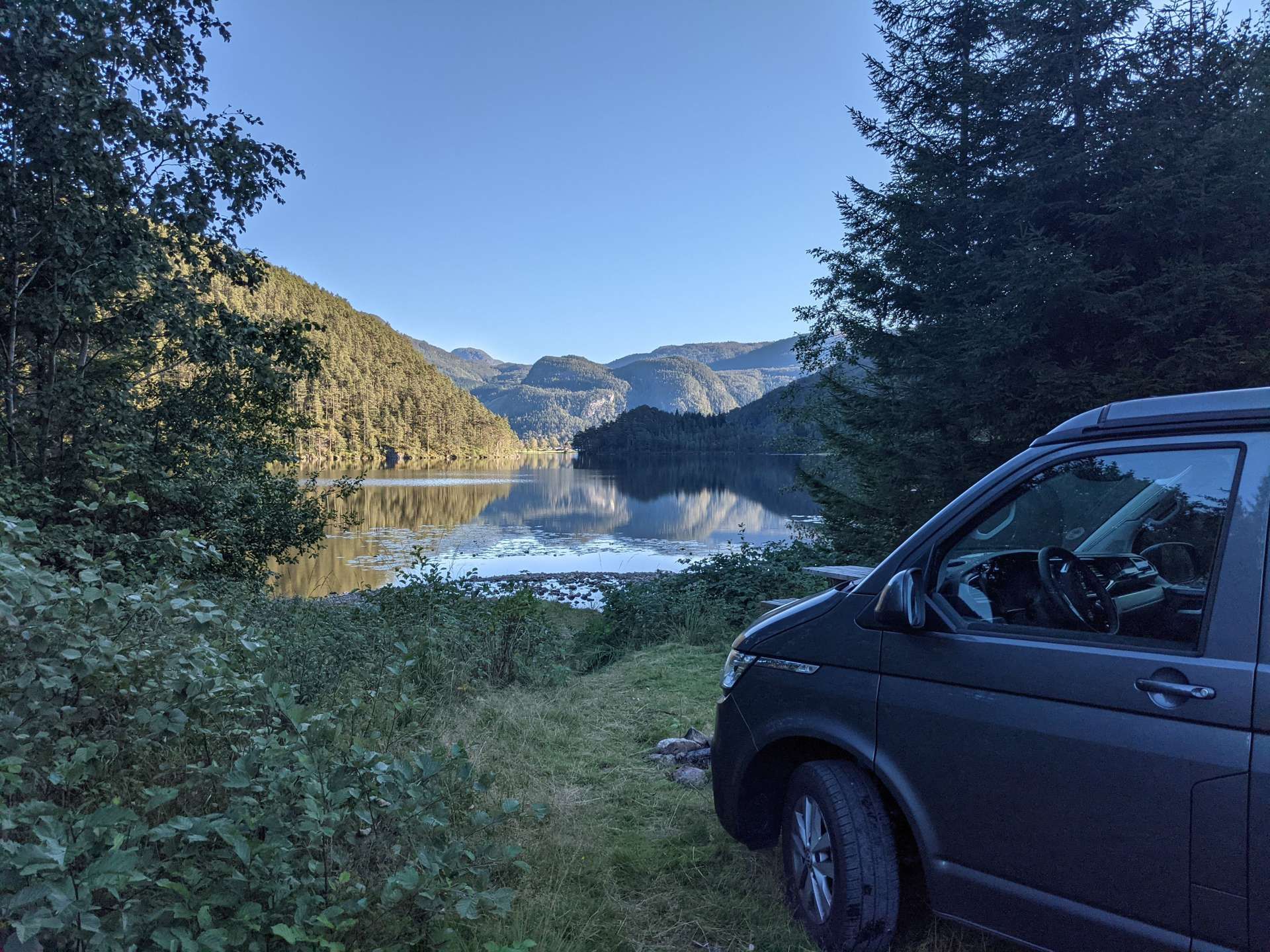 Wildkampeerplek road trip Noorwegen