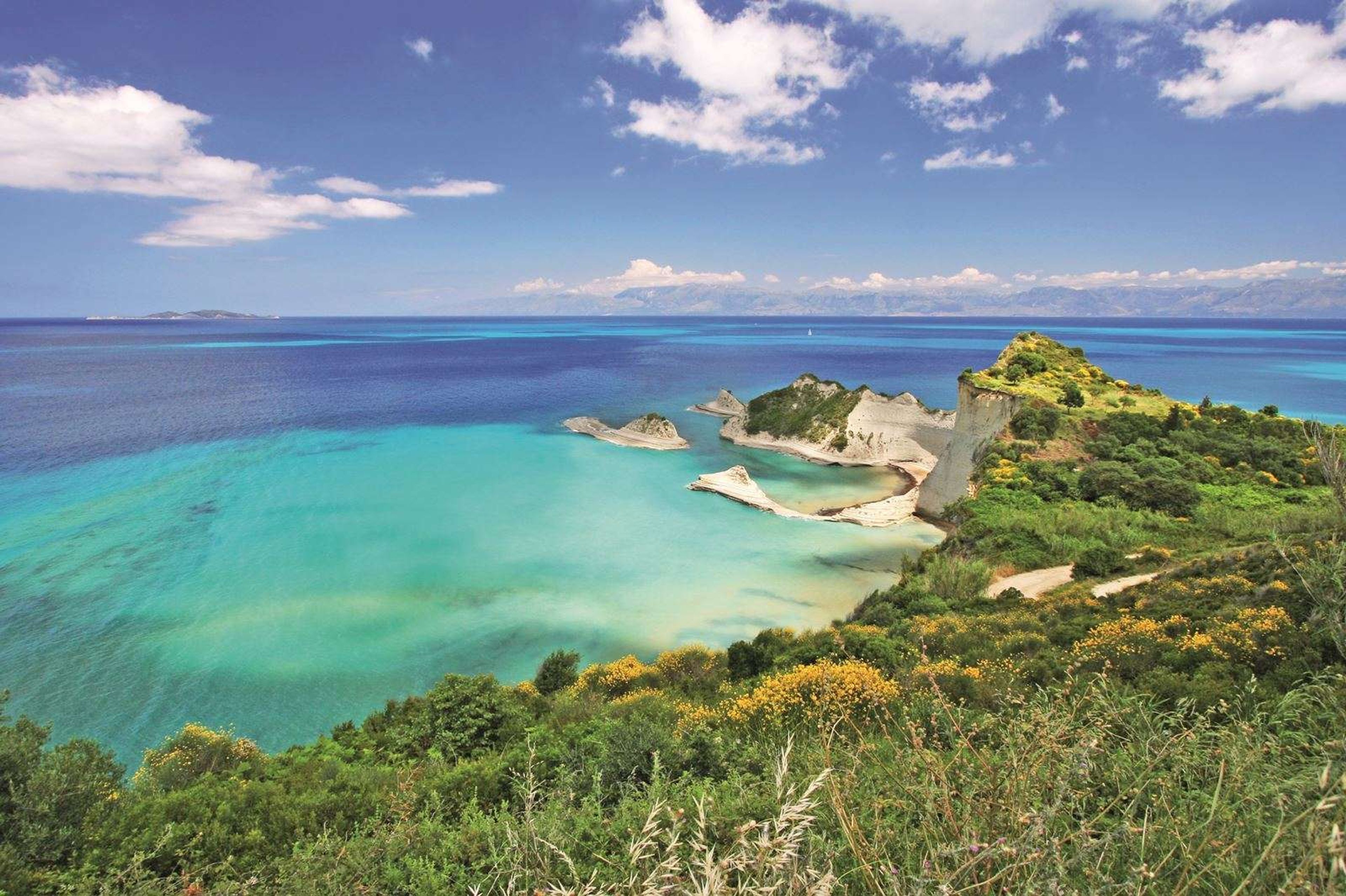 Corfu strand