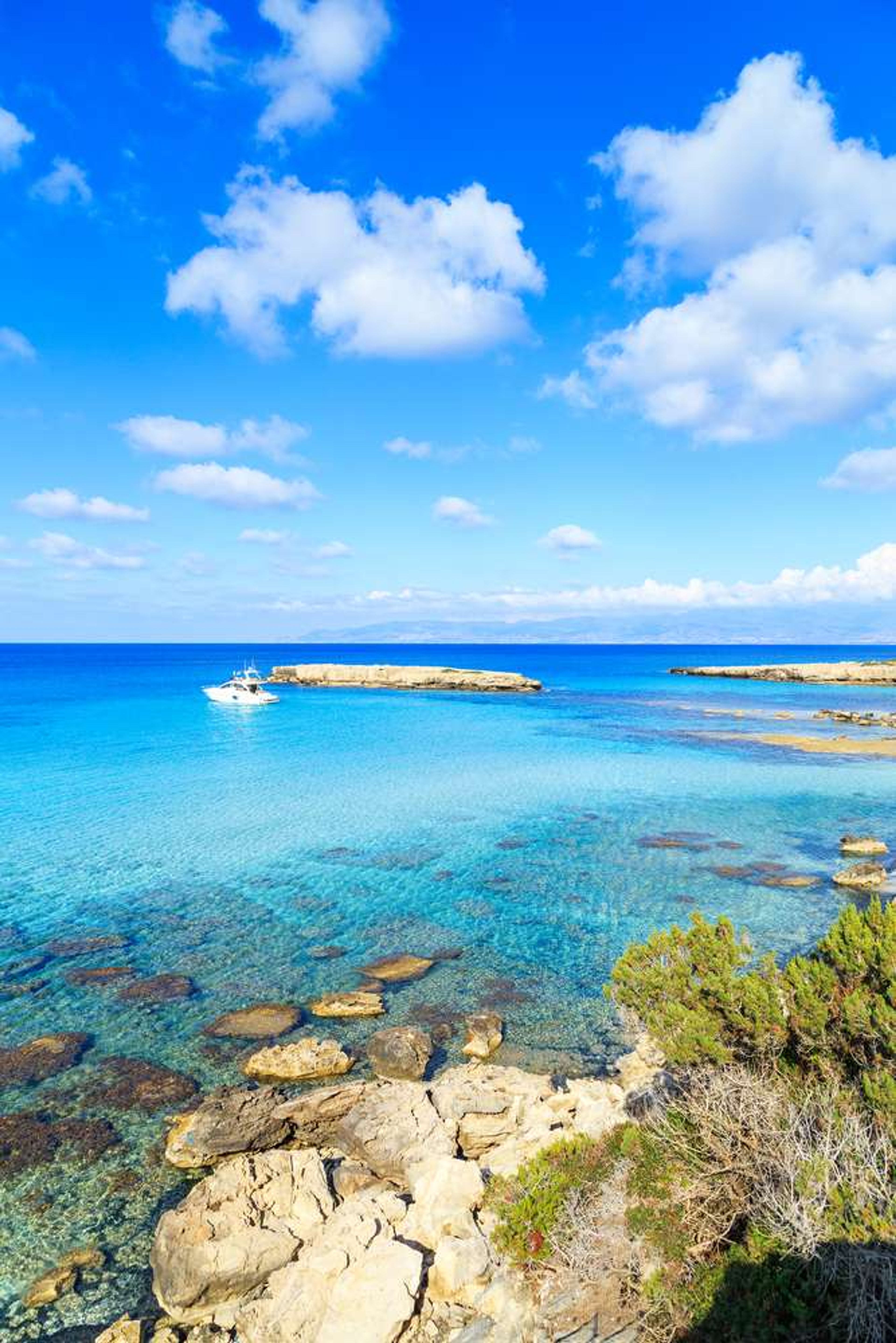 Cyprus Akamas Peninsula Blue Lagoon near Polis