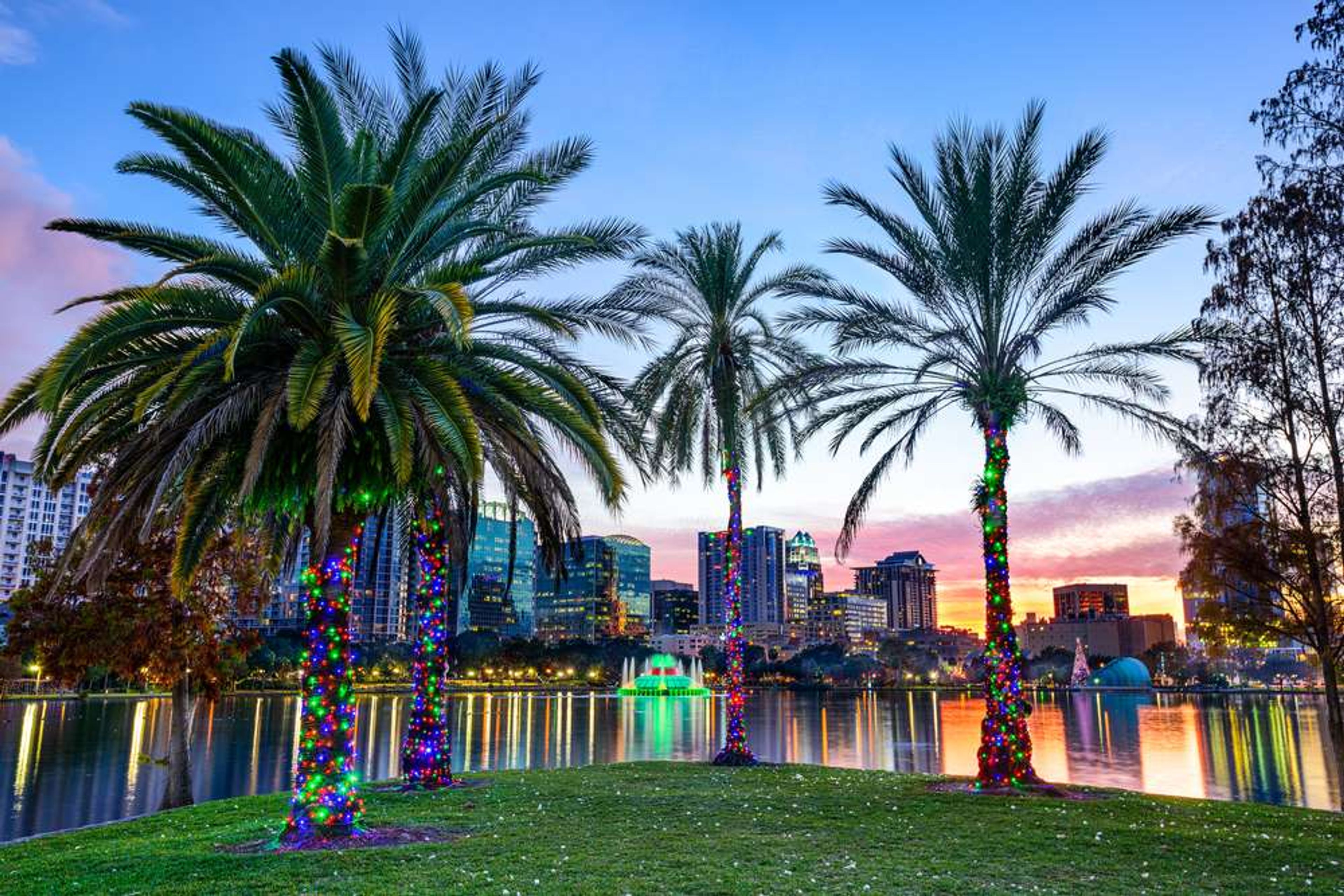 Amerika Florida Orlando skyline