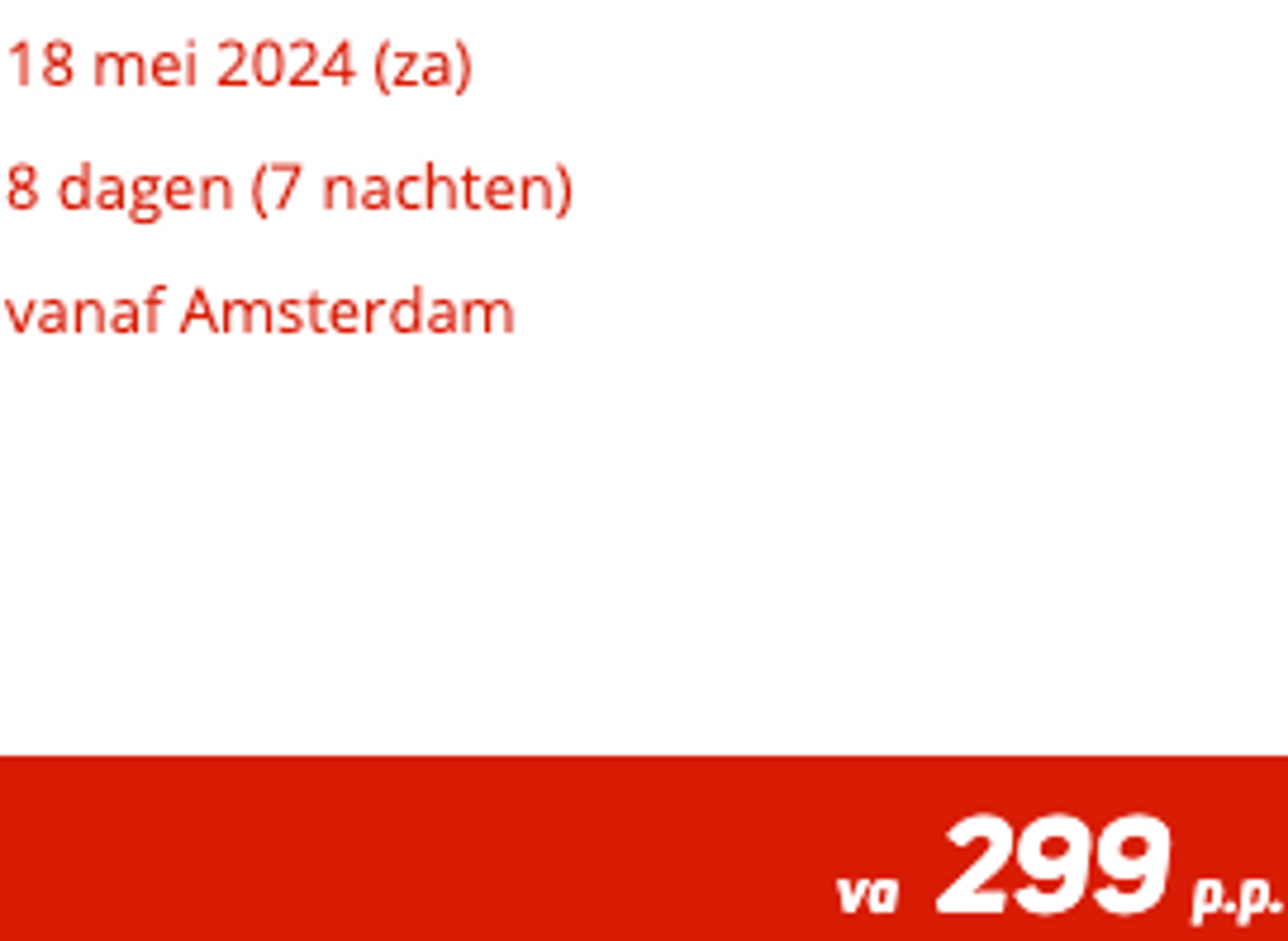 Boekingsvoorbeeld