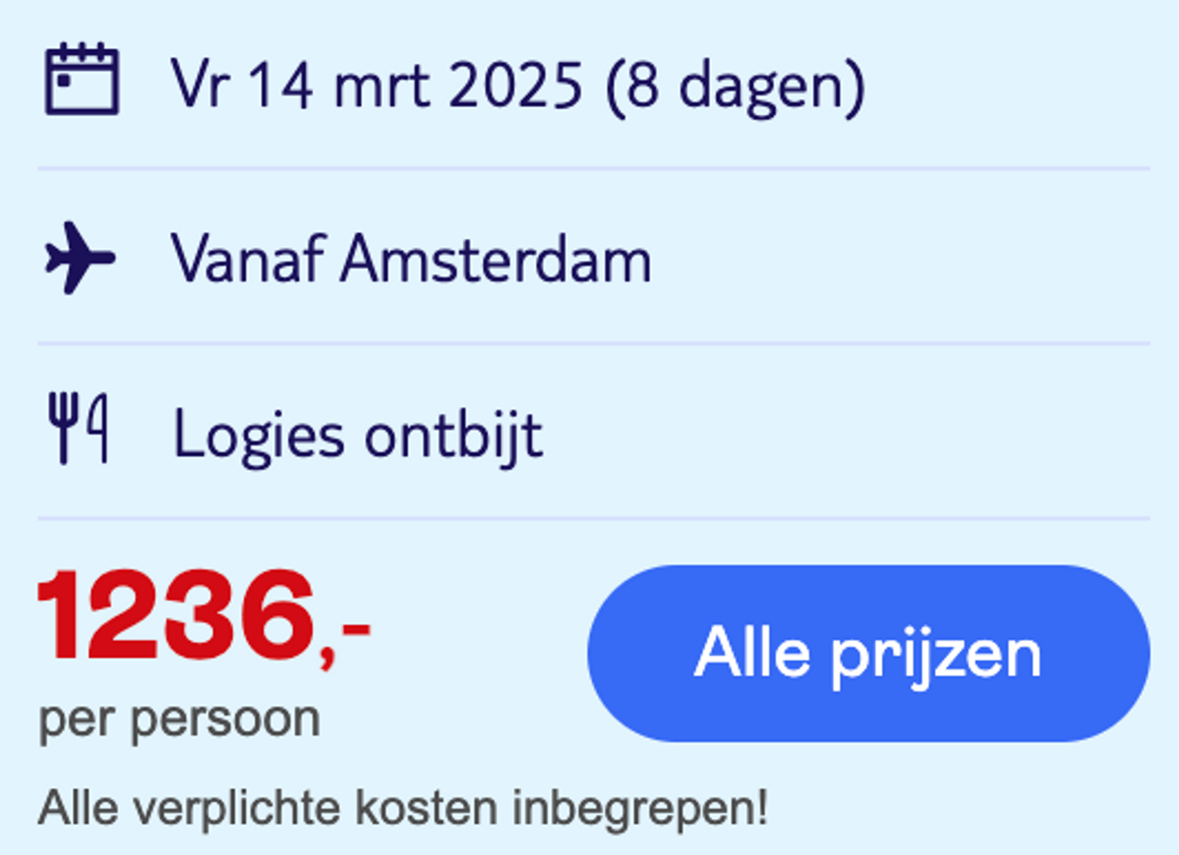 Boekingsvoorbeeld