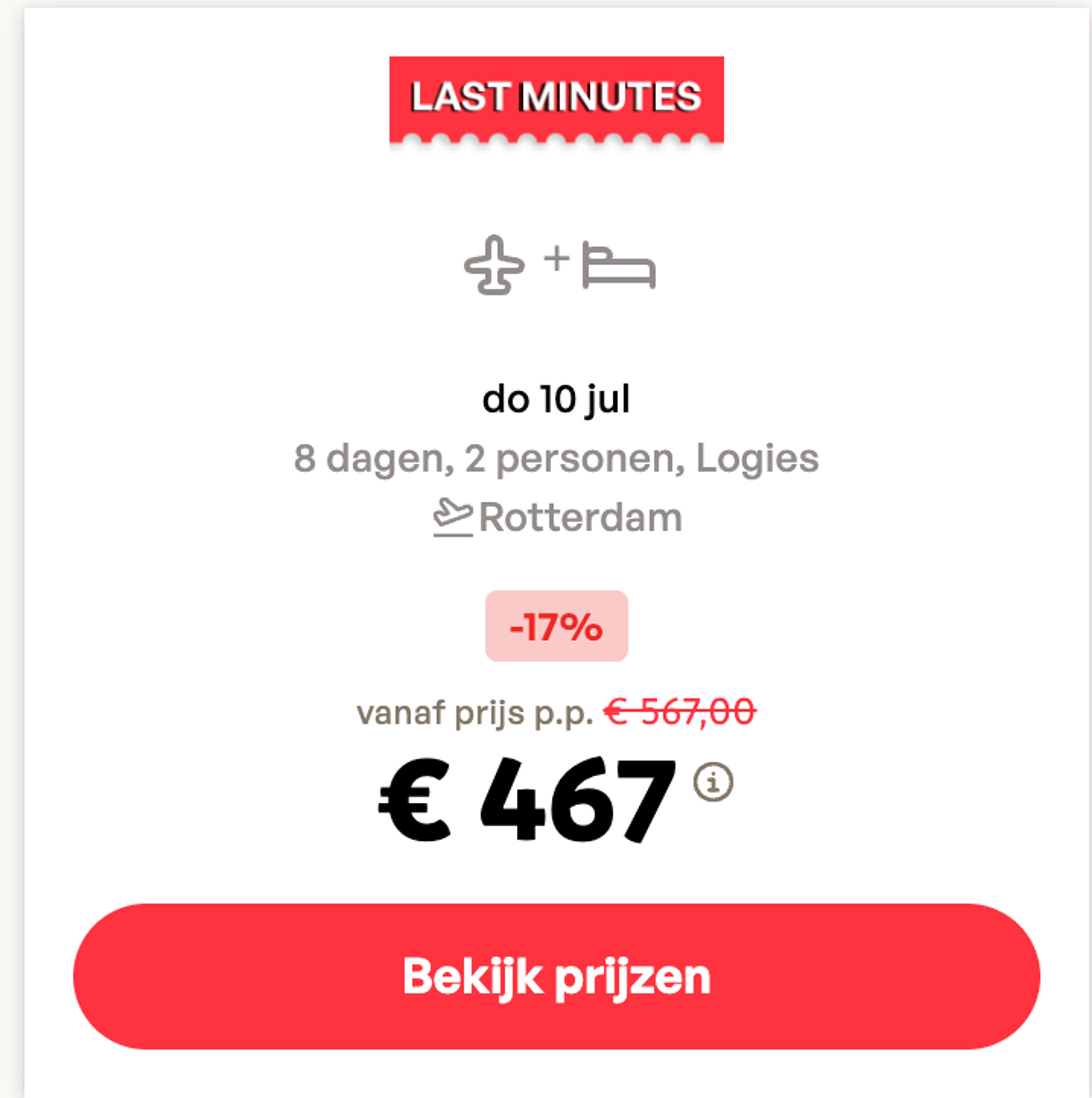 Boekingsvoorbeeld