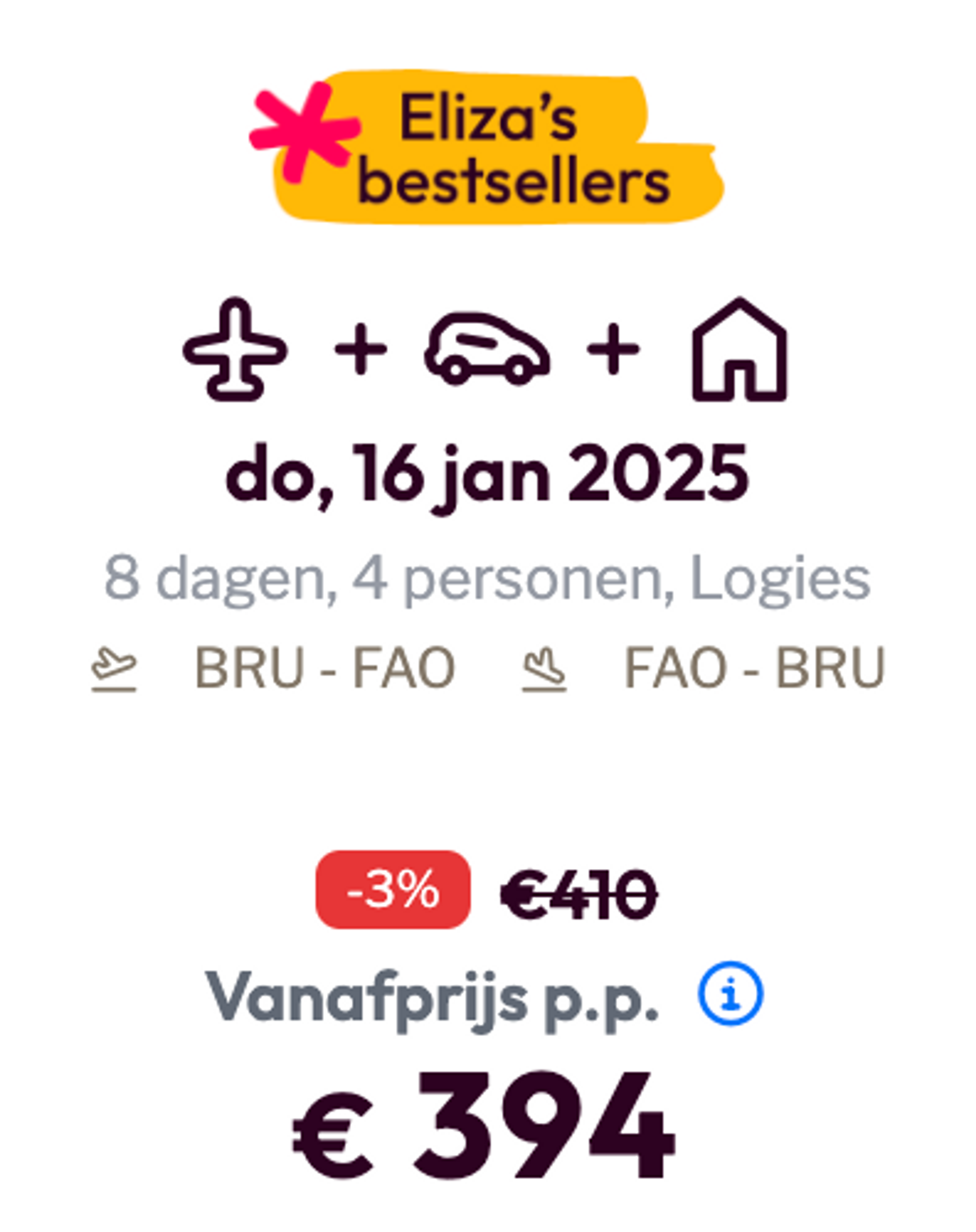 Boekingsvoorbeeld