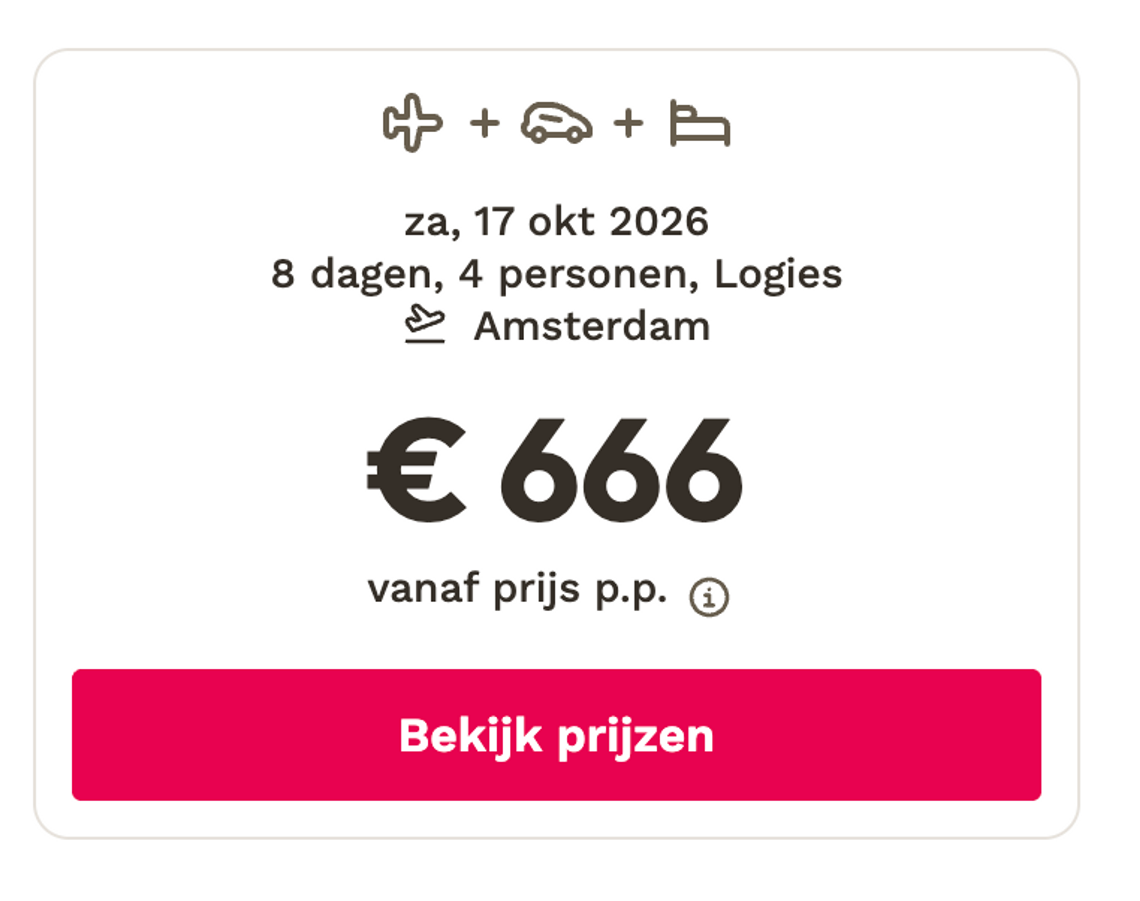 Boekingsvoorbeeld