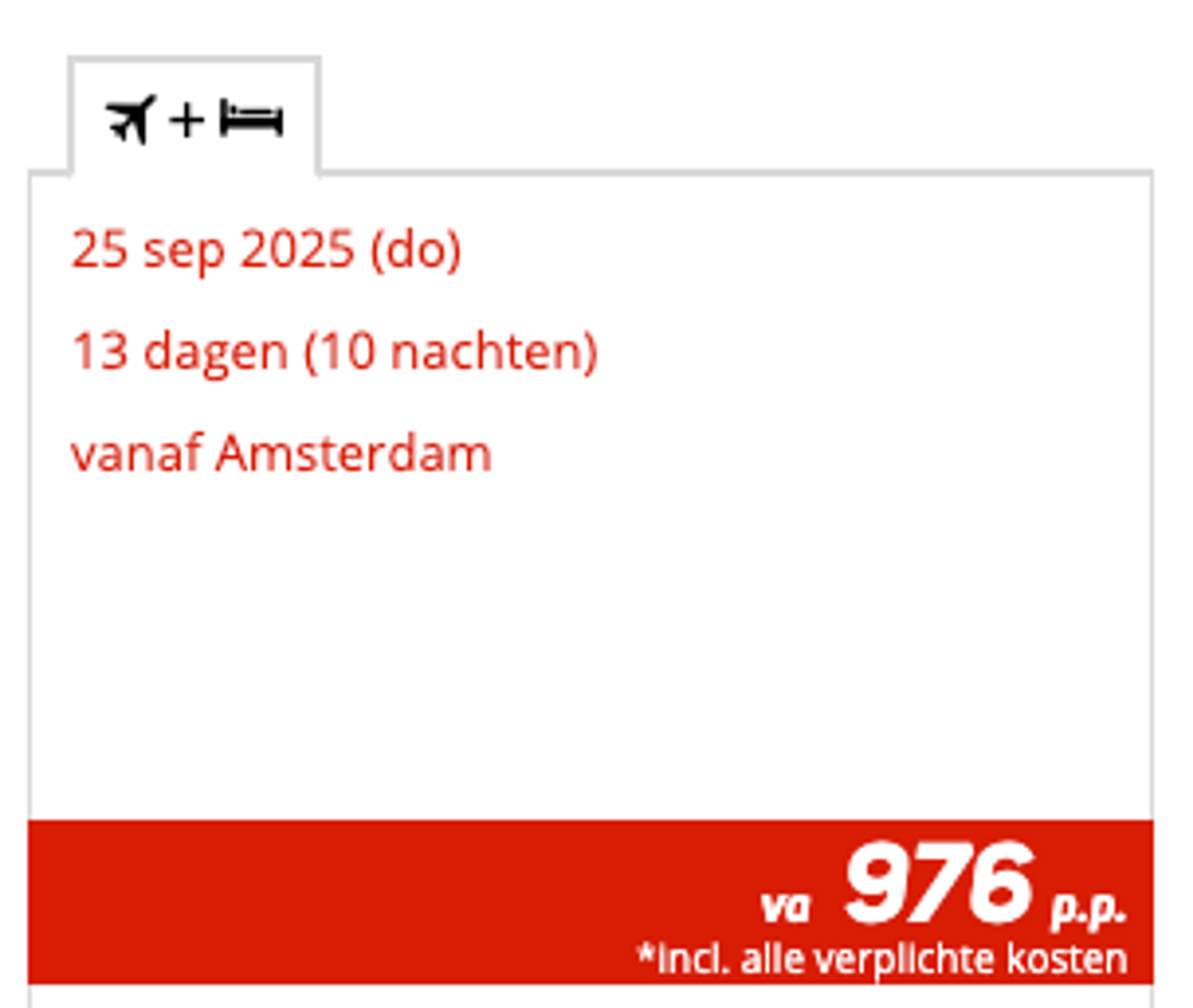 Boekingsvoorbeeld