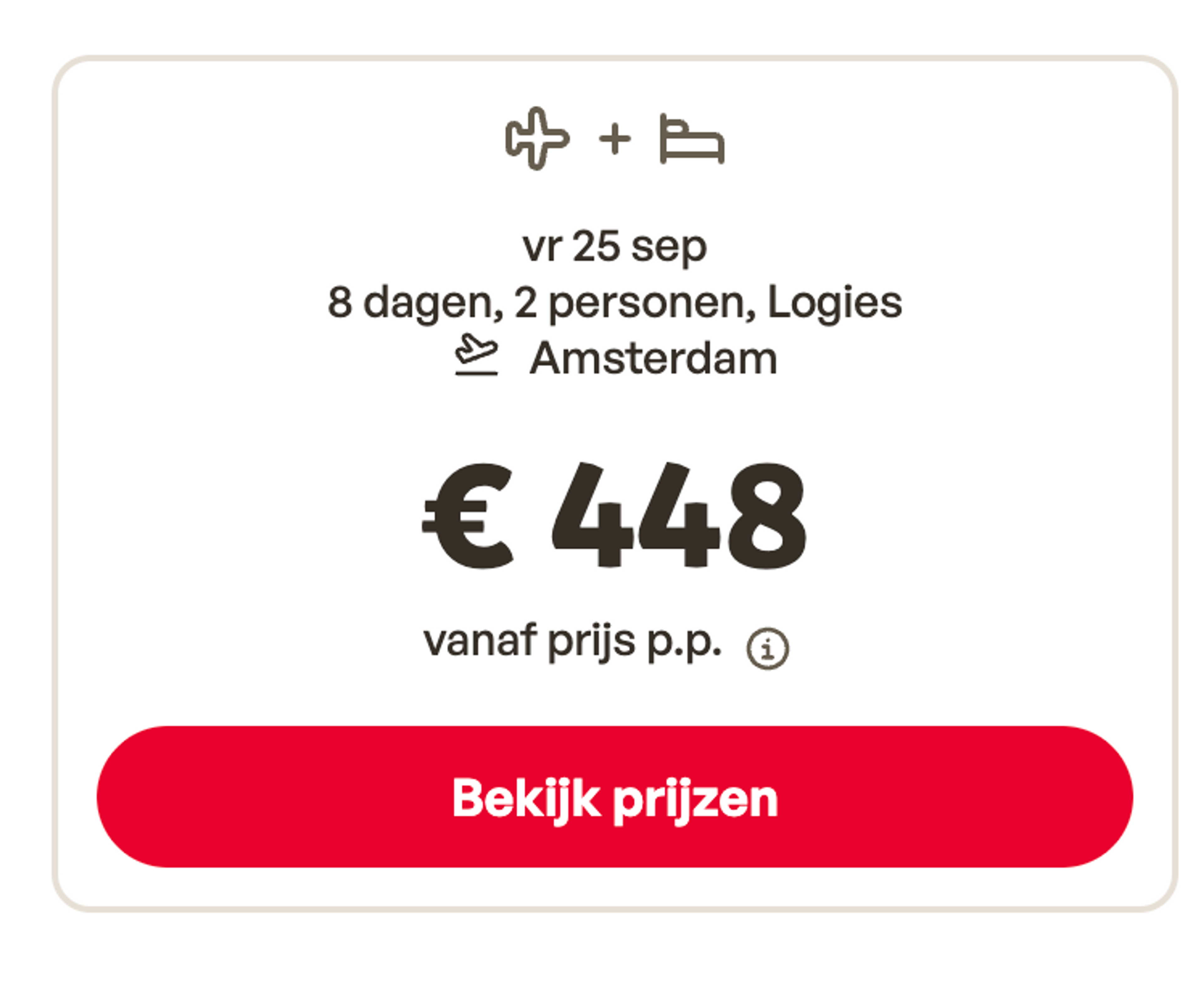 Boekingsvoorbeeld