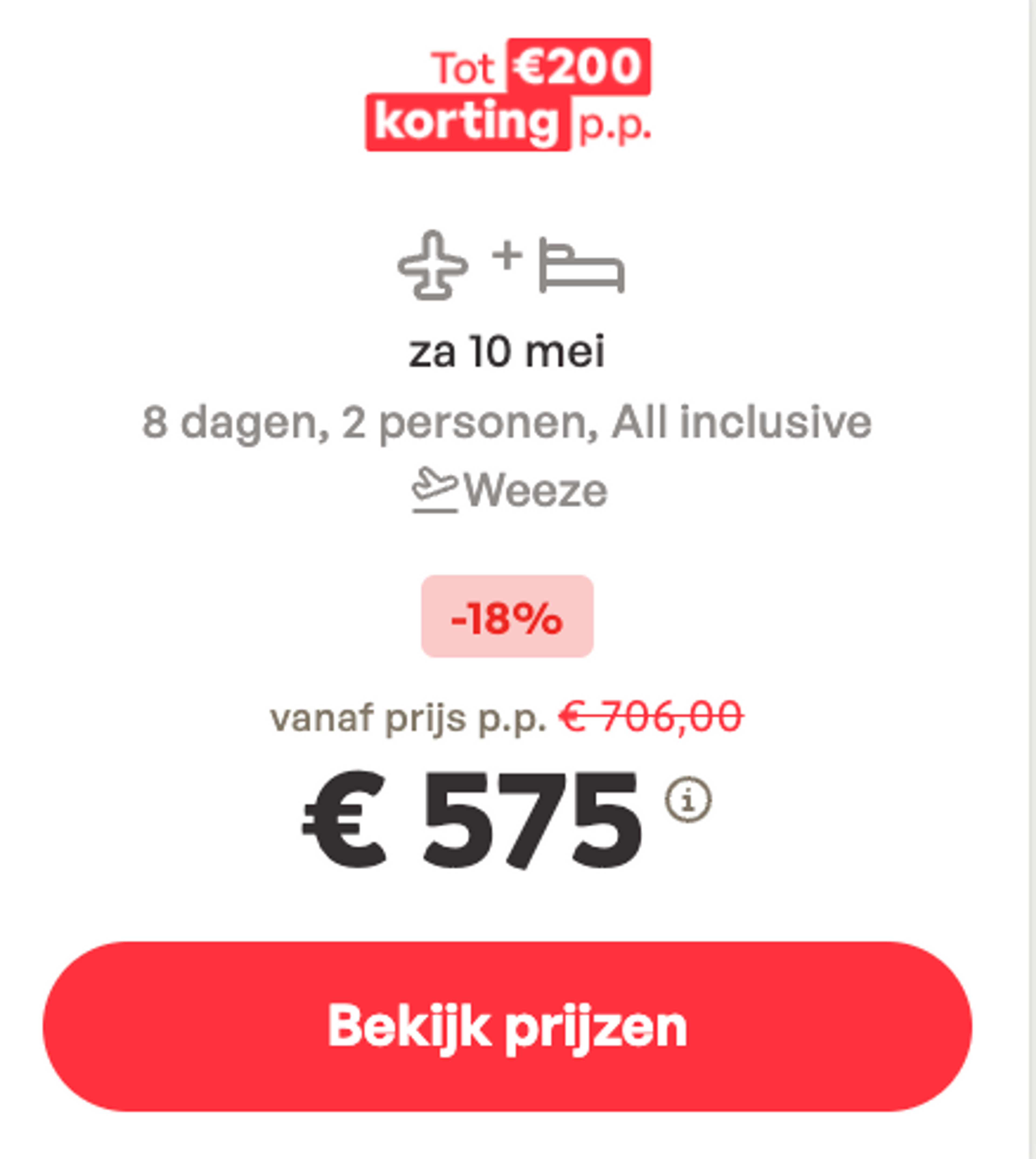 Boekingsvoorbeeld