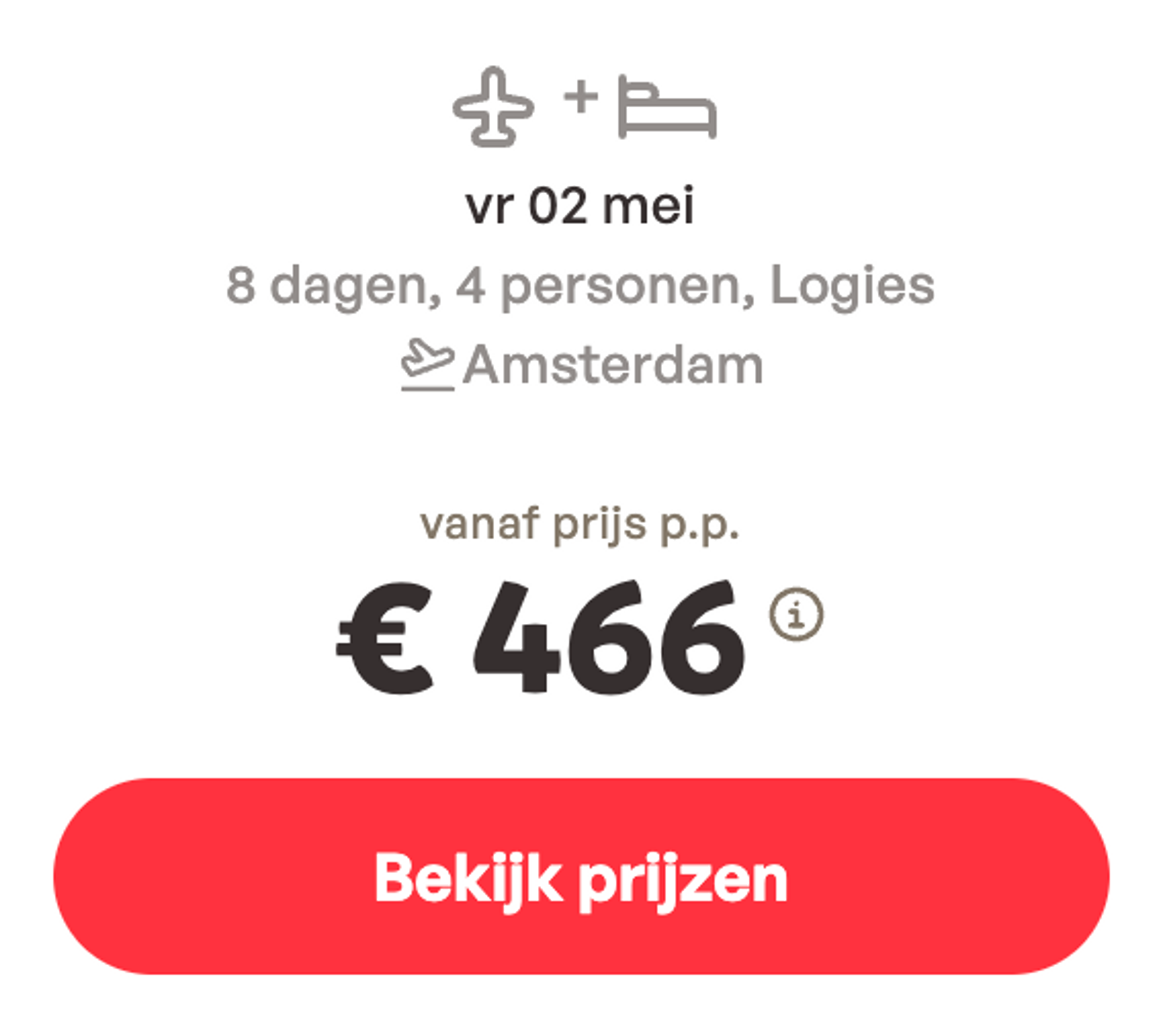 Boekingsvoorbeeld