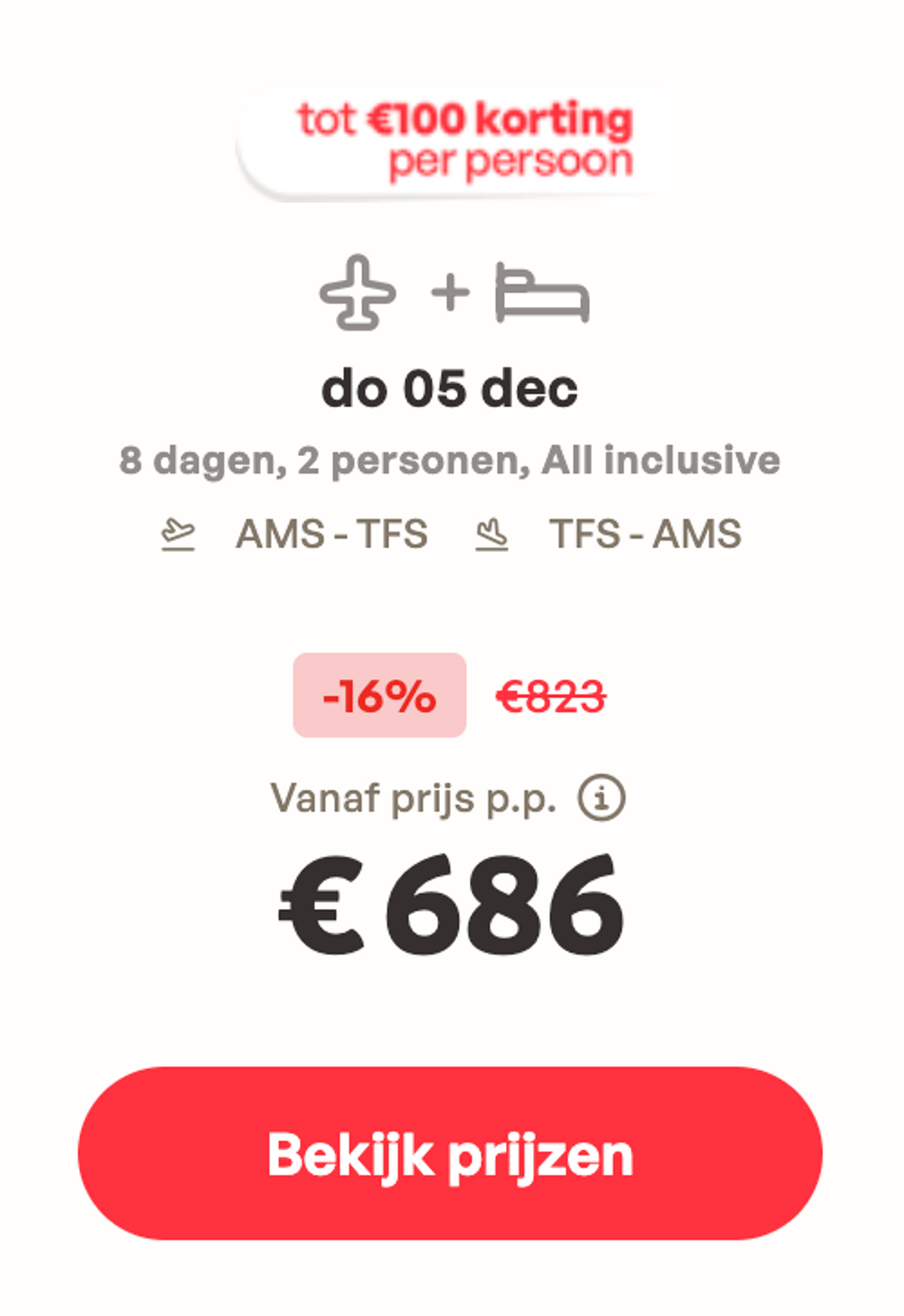 Boekingsvoorbeeld