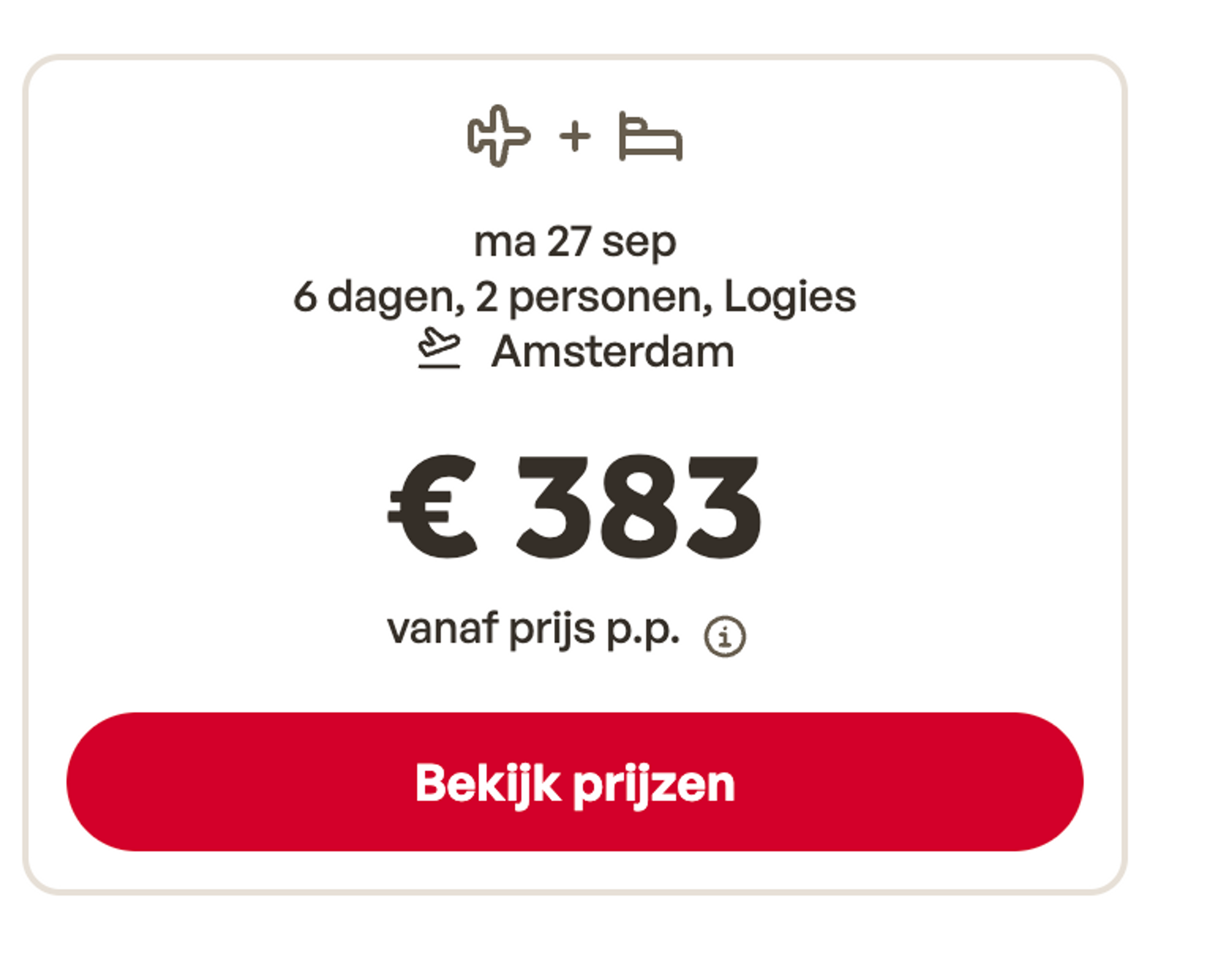 Boekingsvoorbeeld