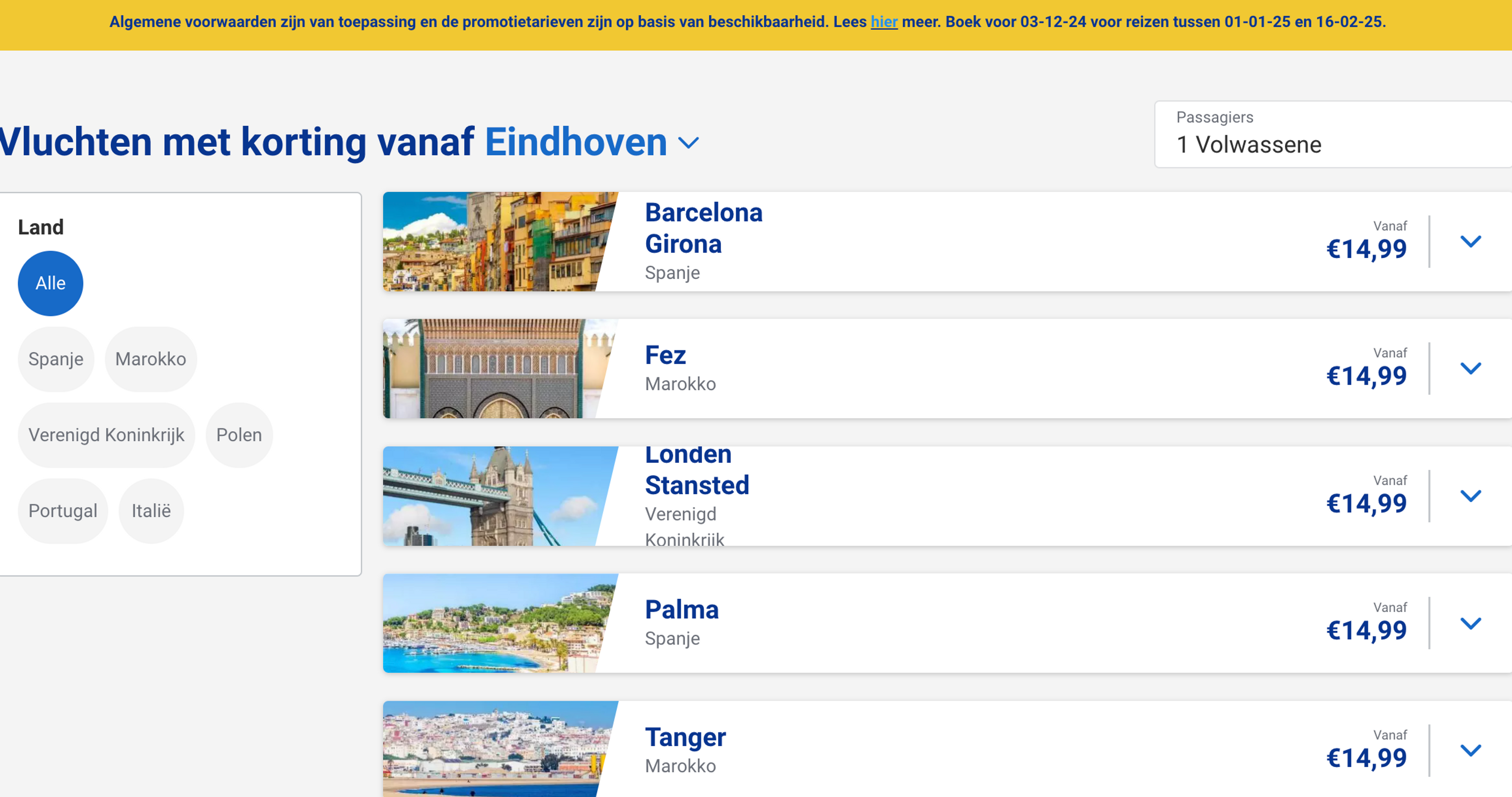 Boekingsvoorbeeld