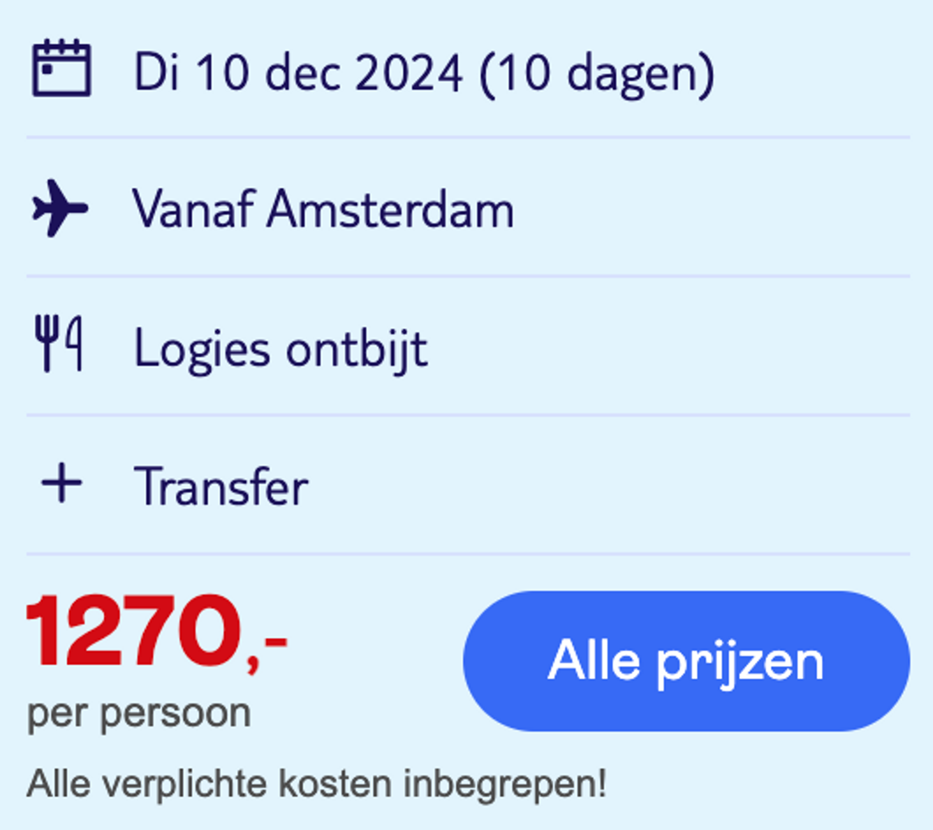 Boekingsvoorbeeld