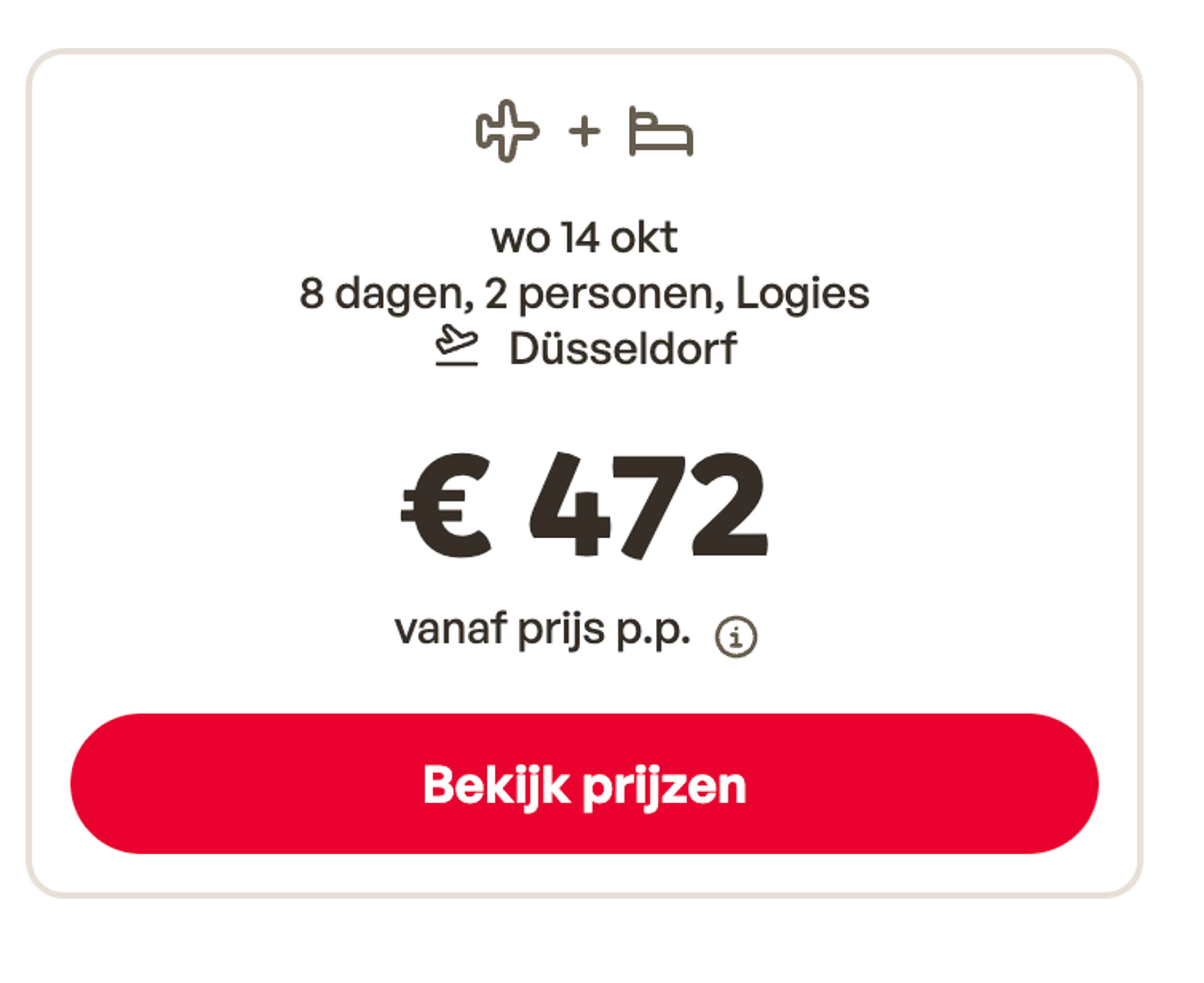 Boekingsvoorbeeld