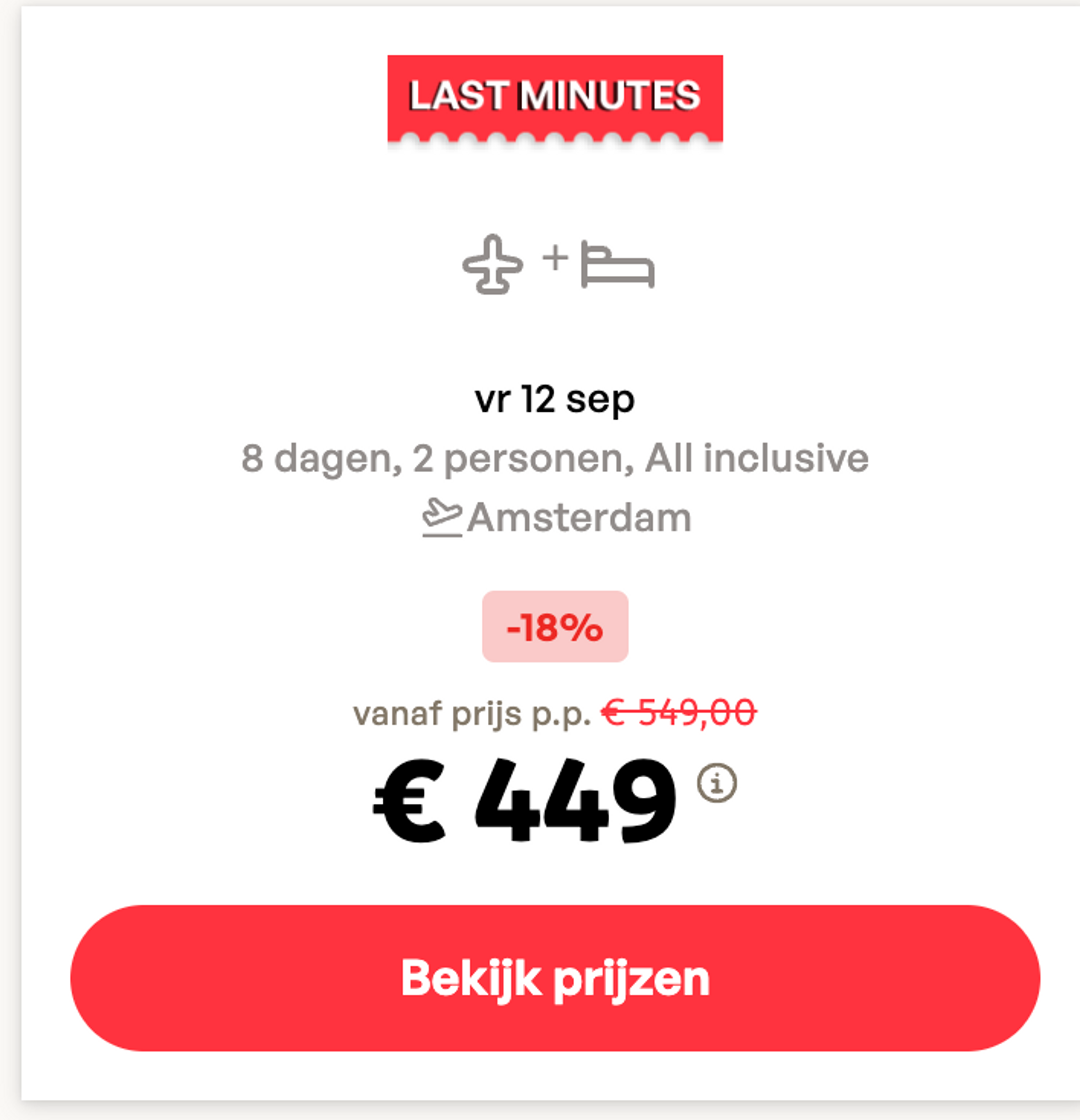 Boekingsvoorbeeld