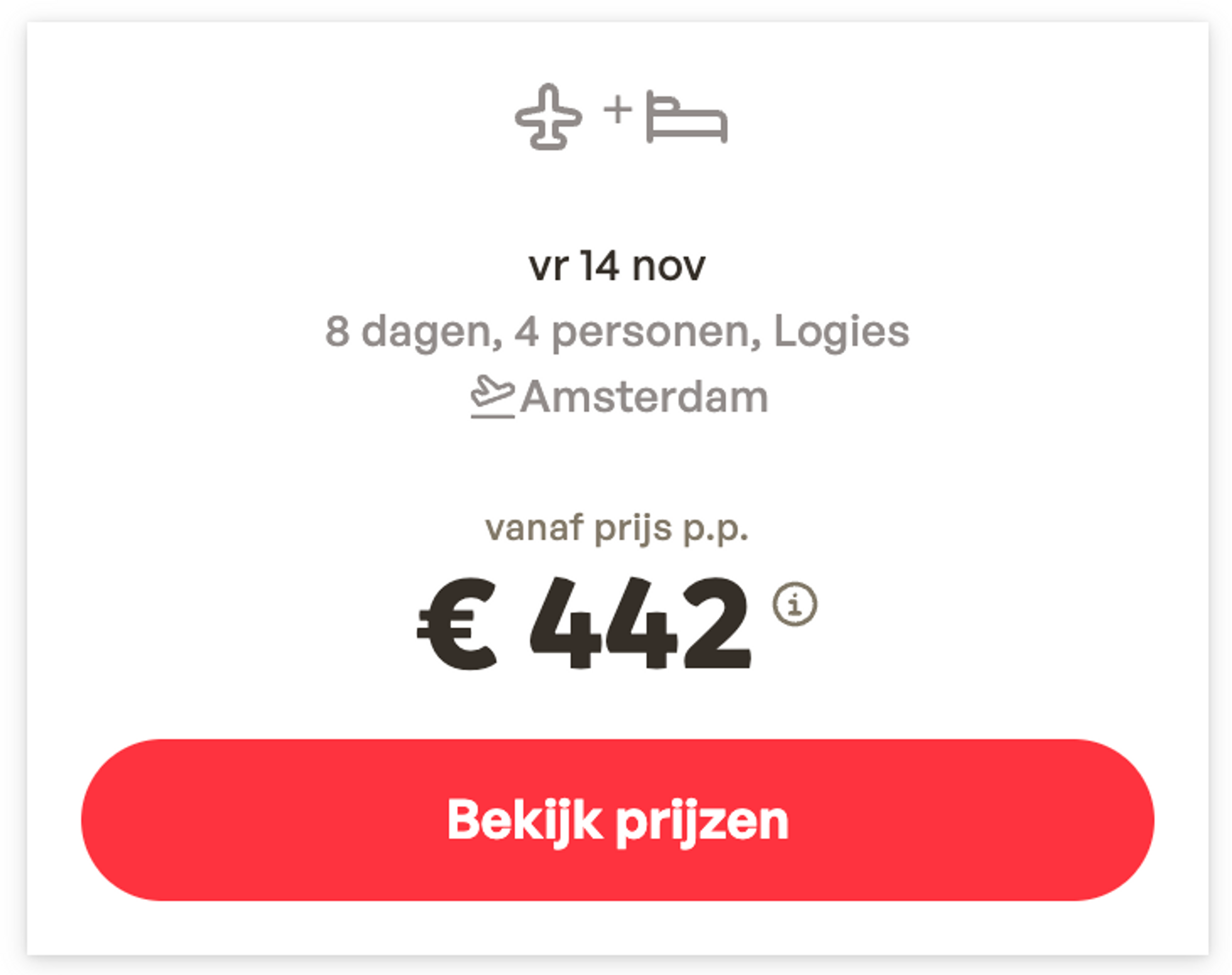 Boekingsvoorbeeld