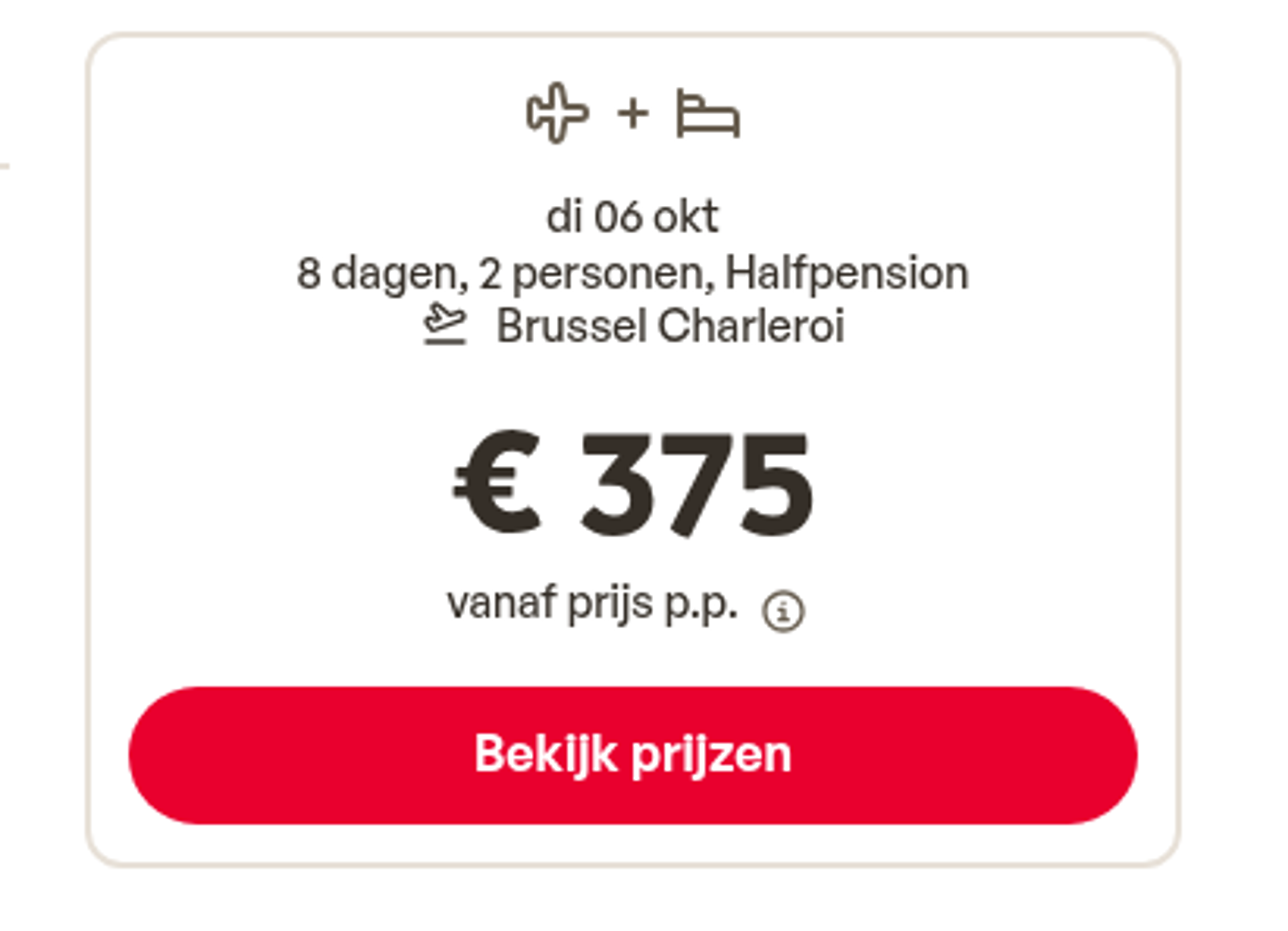 Boekingsvoorbeeld