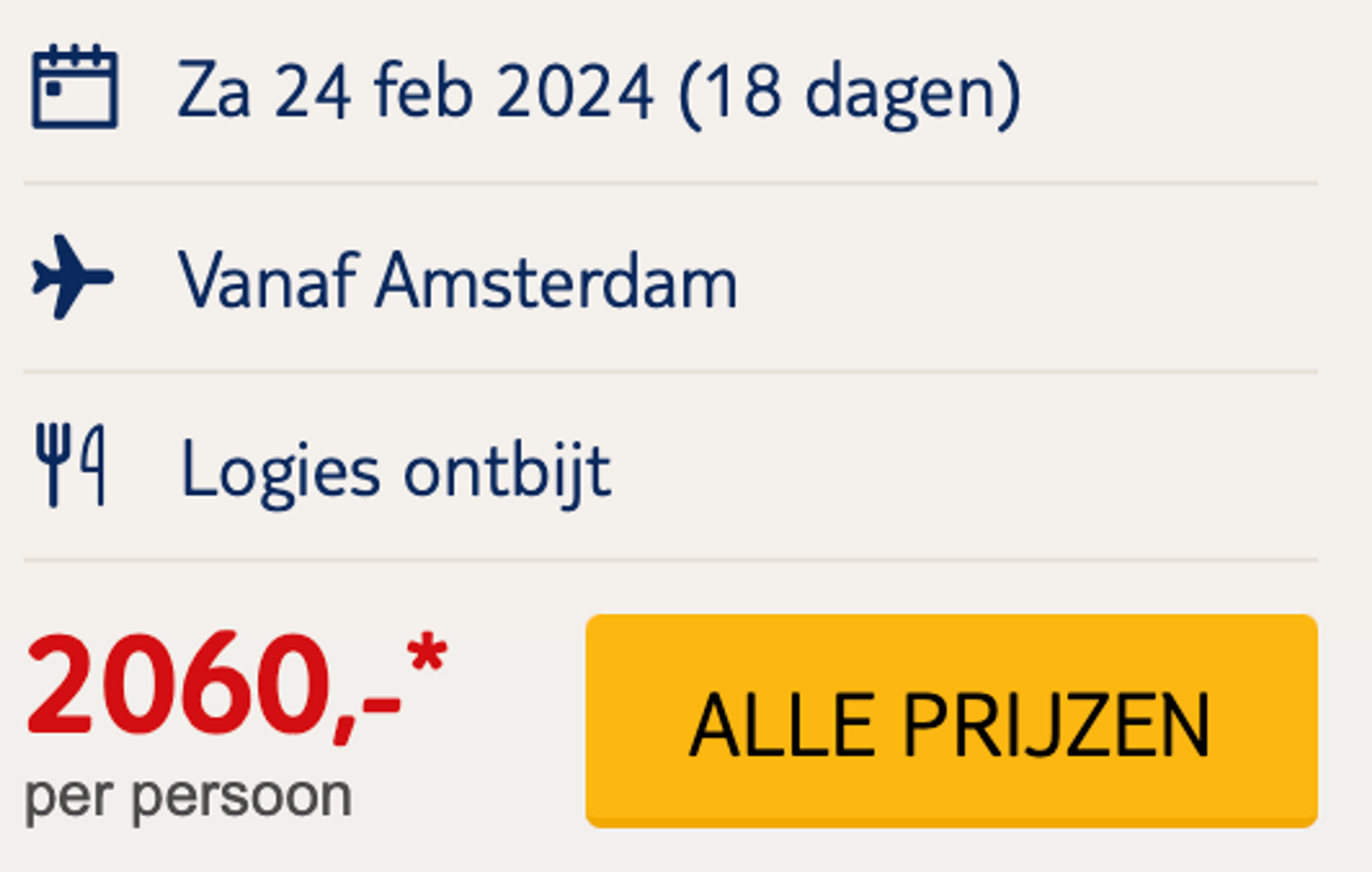Boekingsvoorbeeld