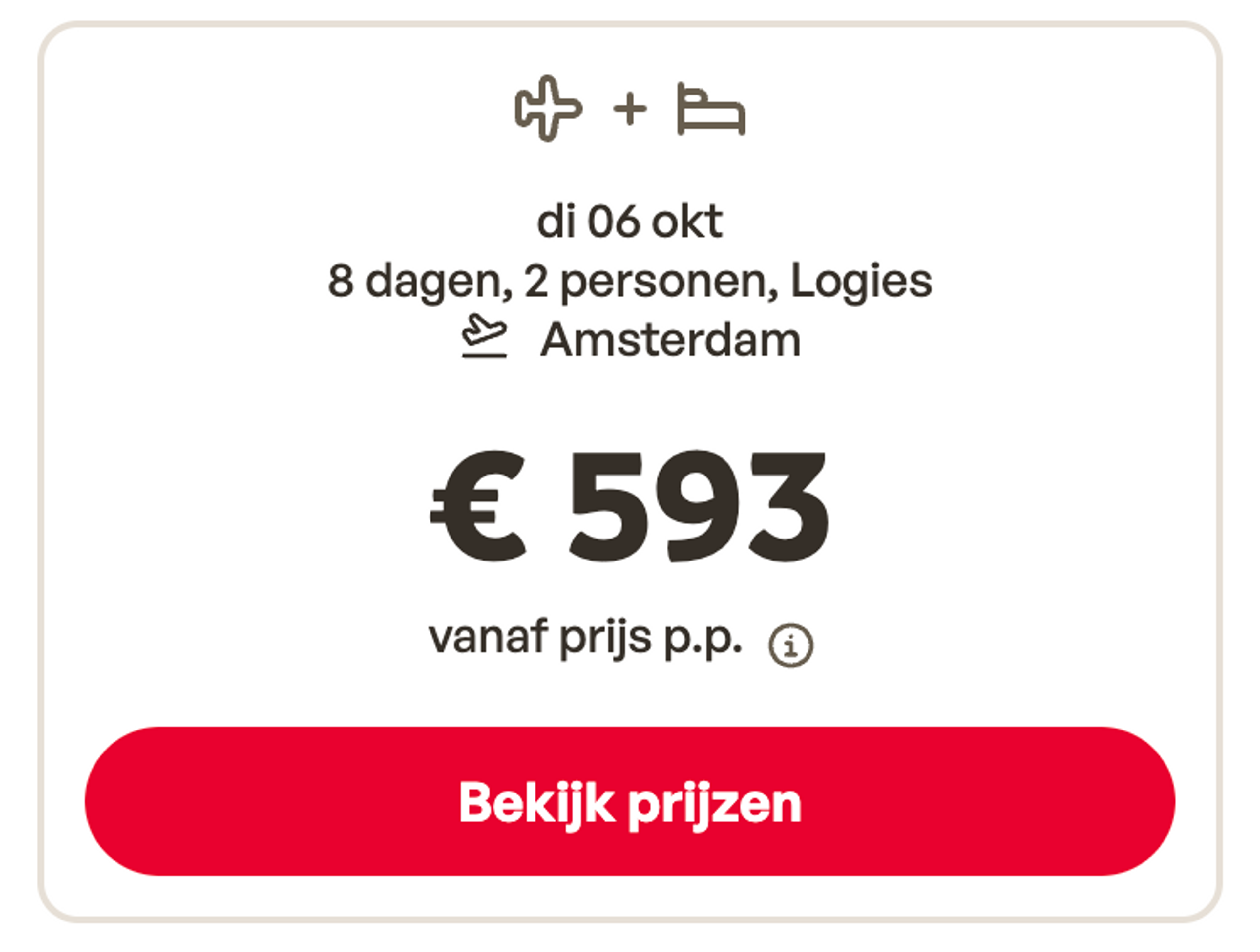 Boekingsvoorbeeld