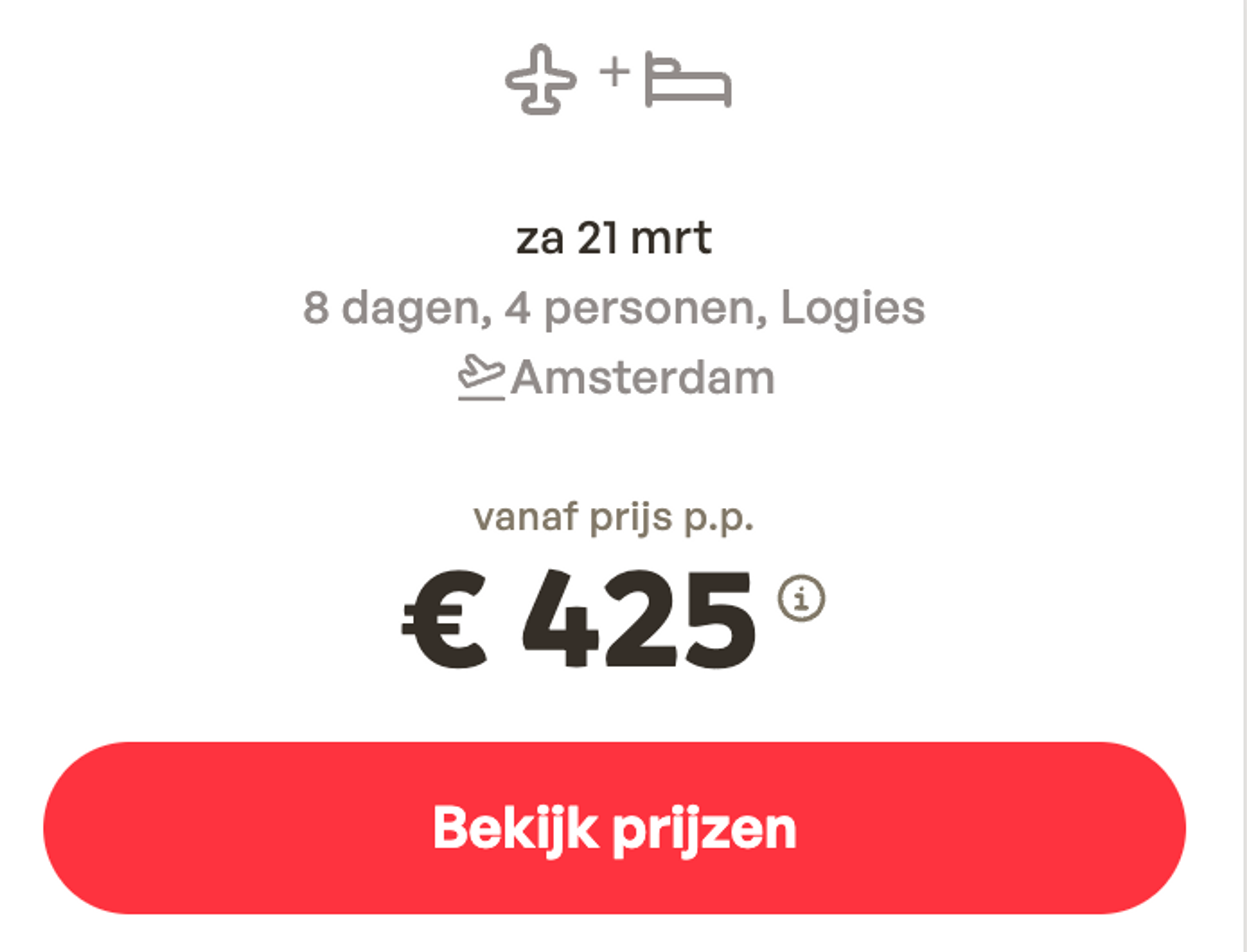 Boekingsvoorbeeld