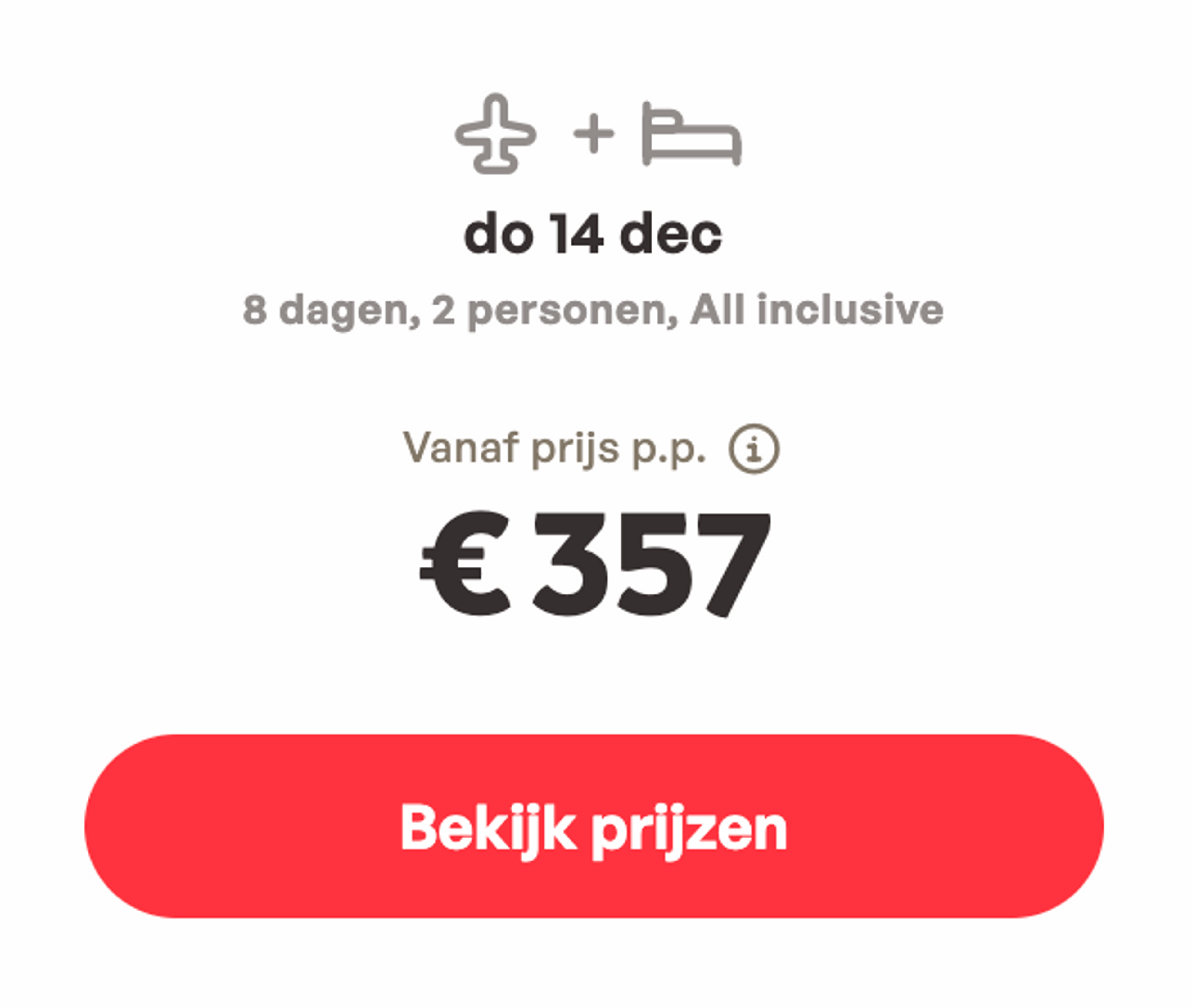 Boekingsvoorbeeld