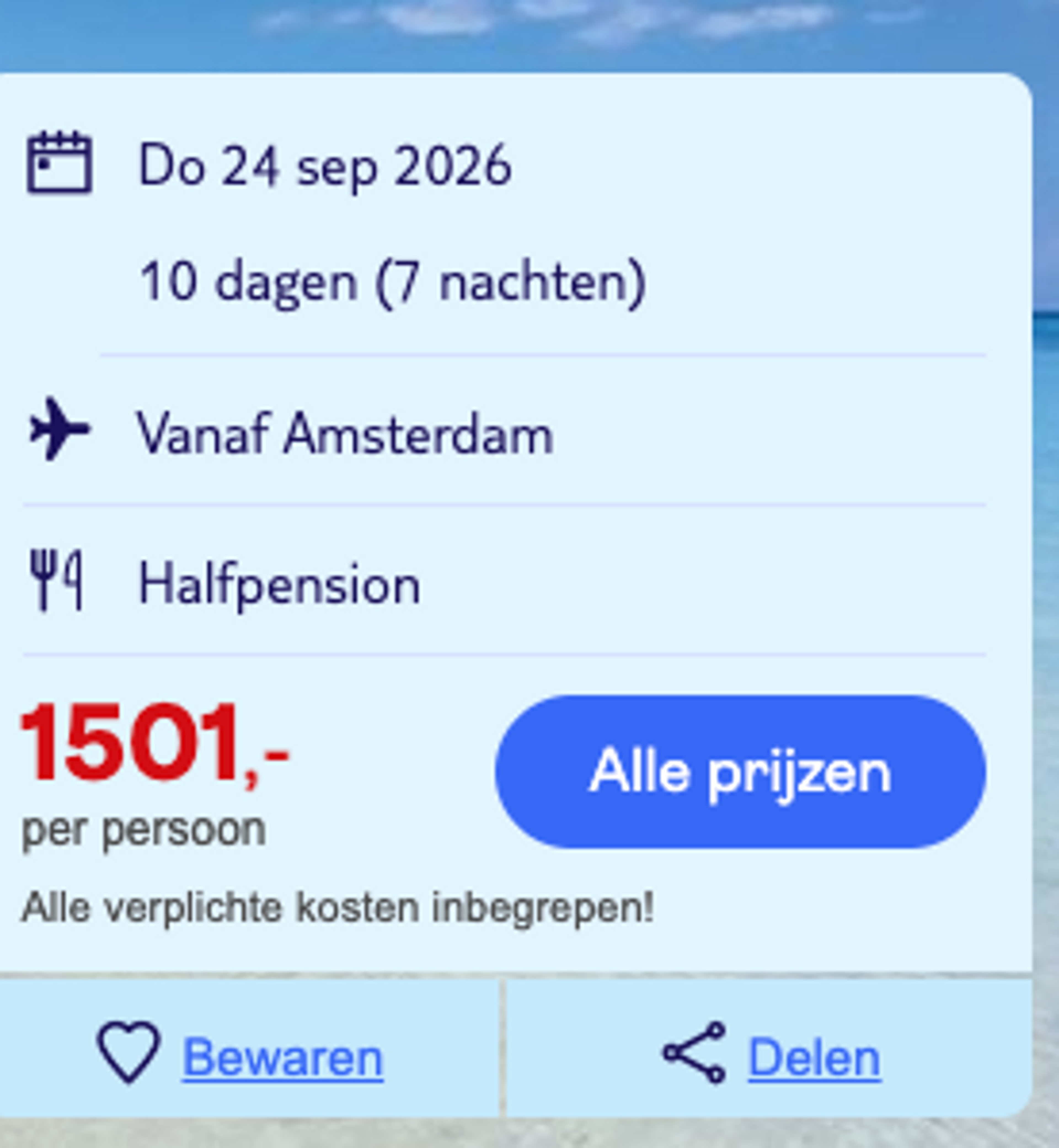 Boekingsvoorbeeld