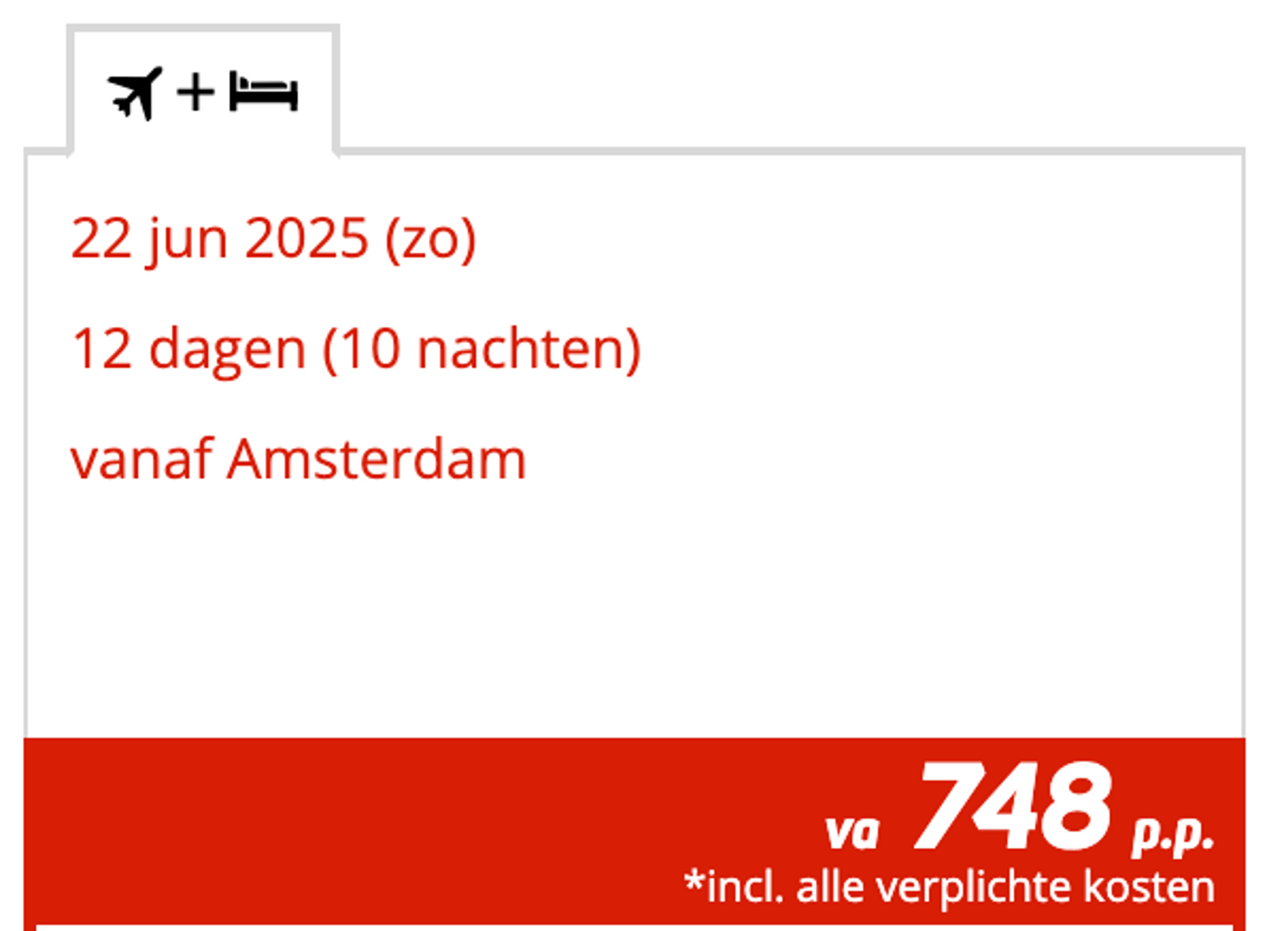 Boekingsvoorbeeld