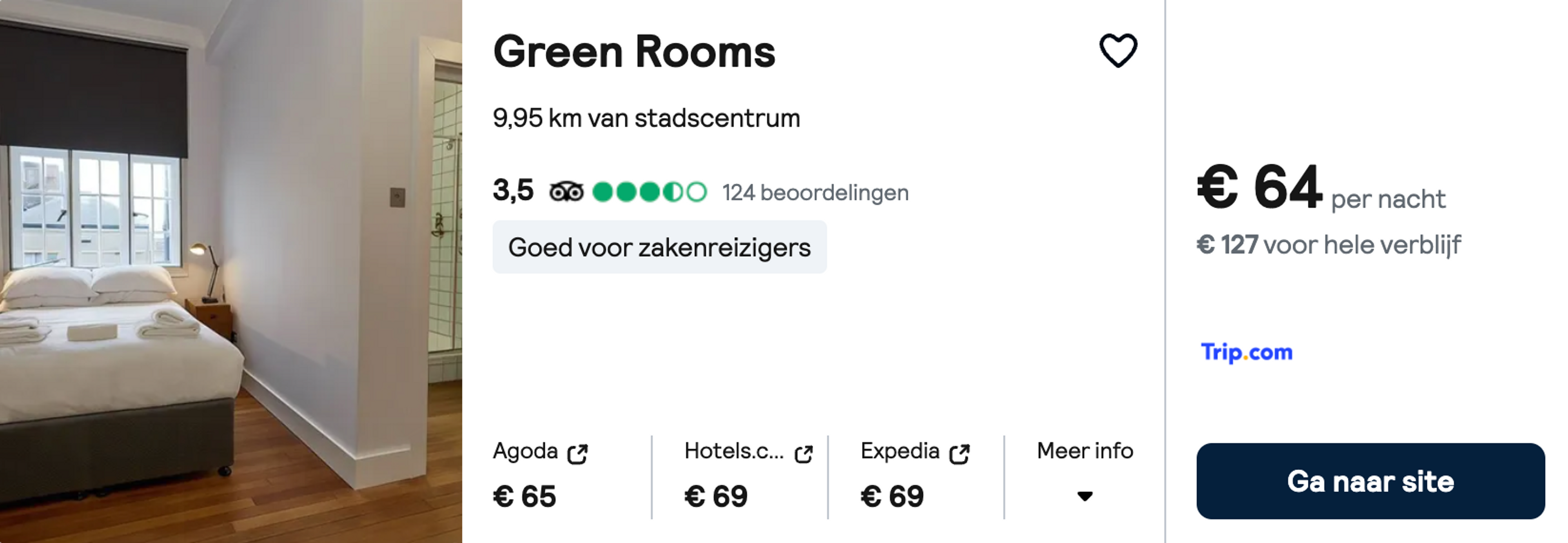 Boekingsvoorbeeld