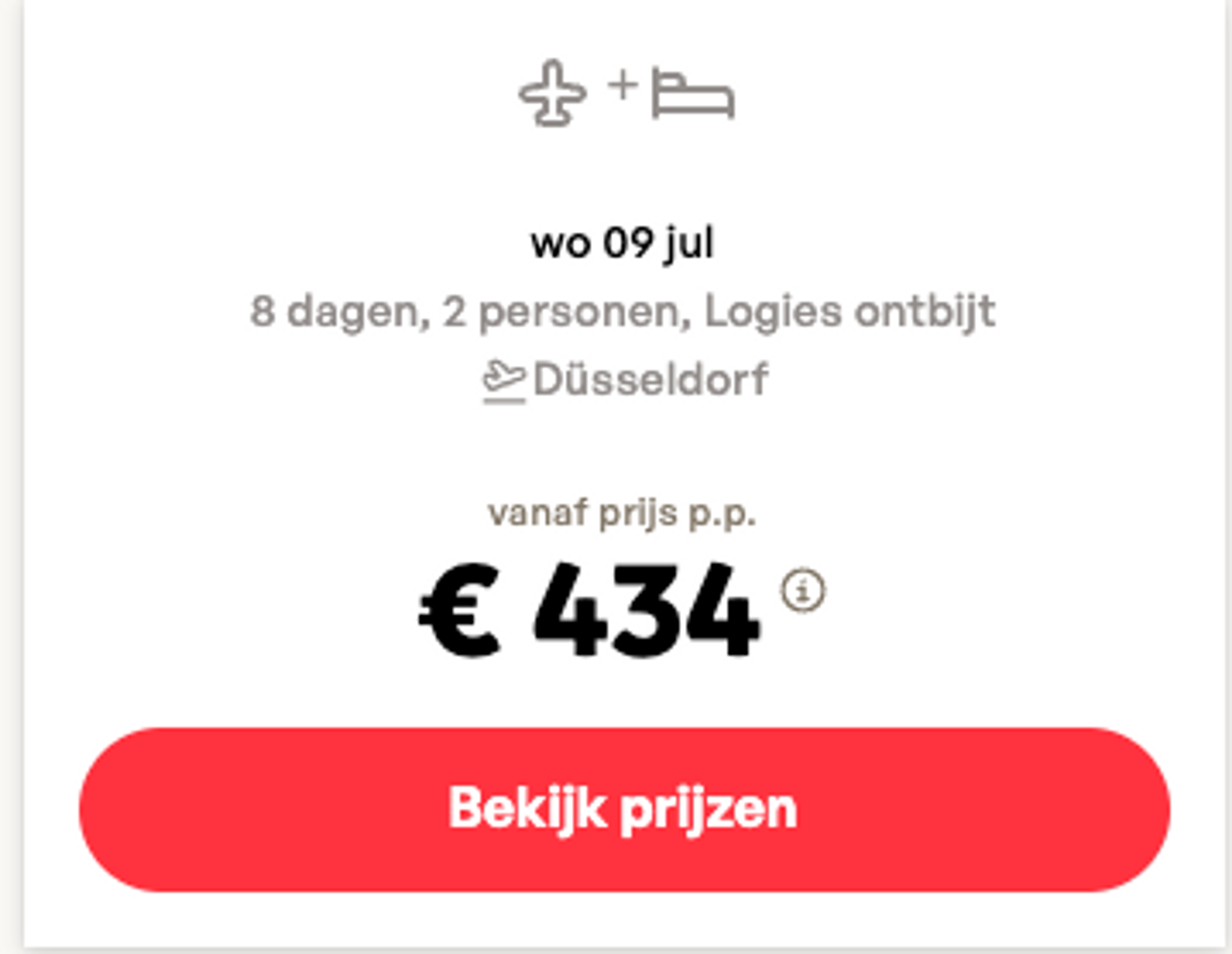 Boekingsvoorbeeld