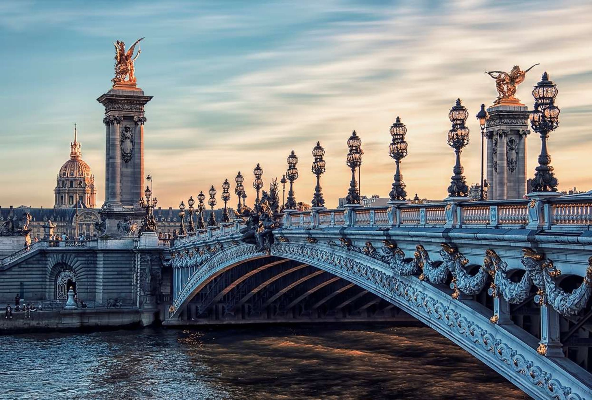 Frankrijk, Parijs, Pont Alexandre III