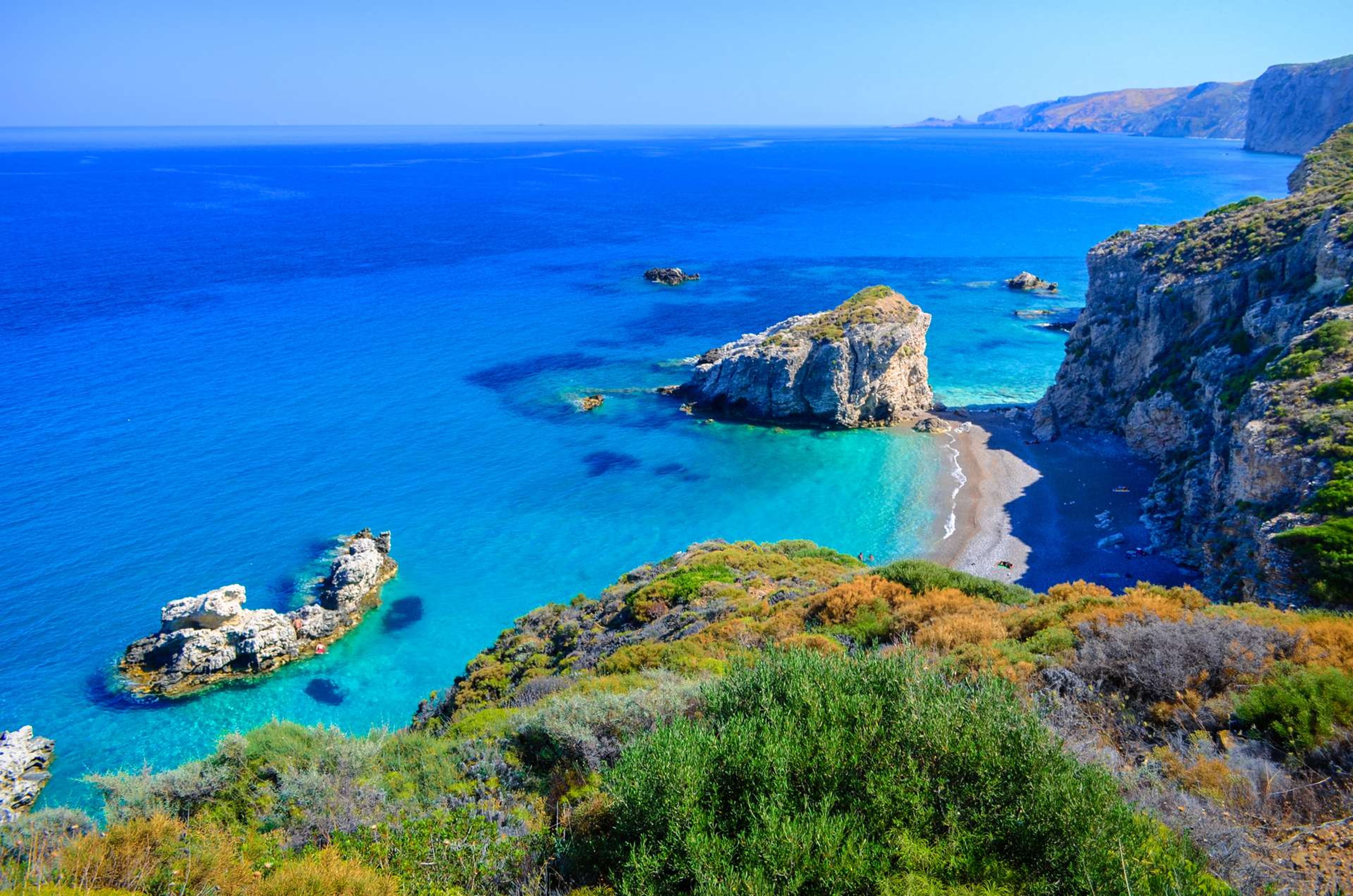 Griekenland Kithera The beach of Kaladi