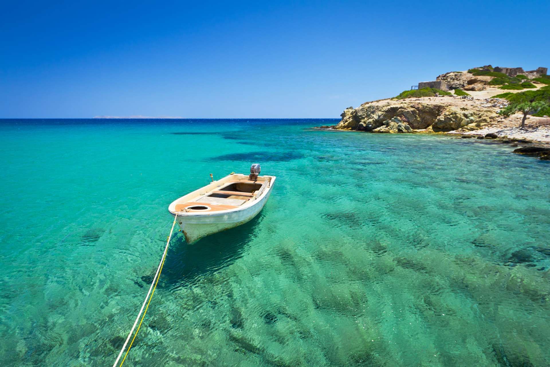 Griekenland Kreta Zee met boot