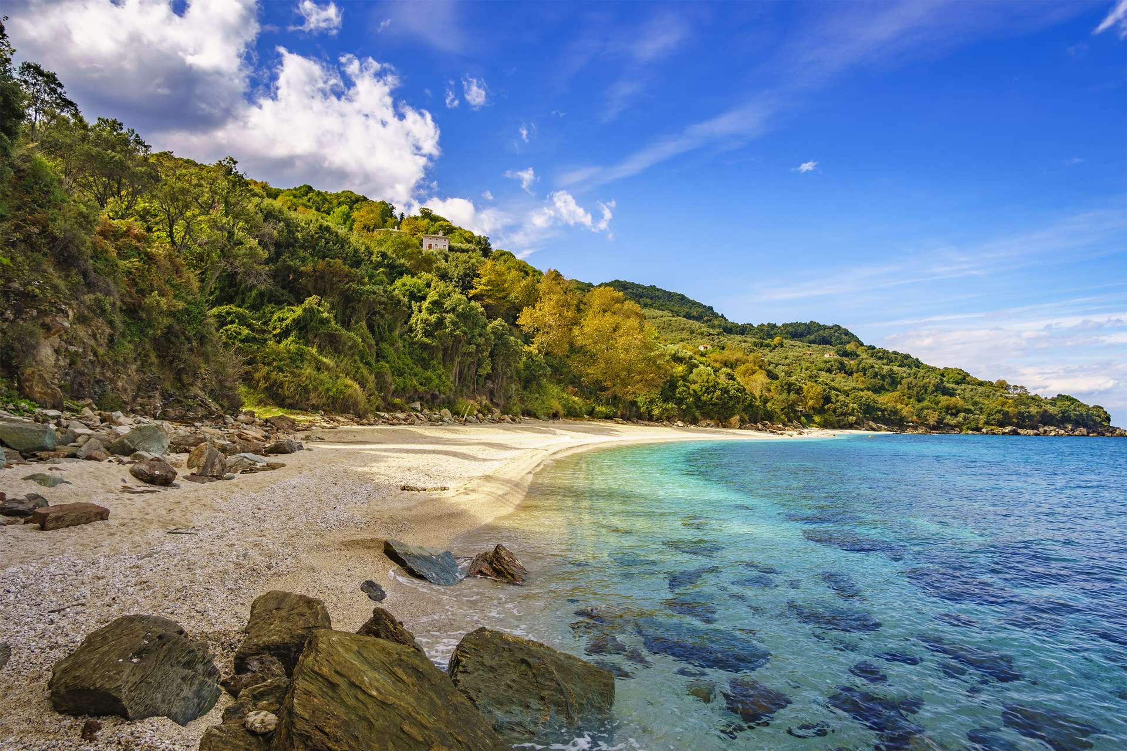 Griekenland Magnesia Pelion Agios Ioannis Plaka beach