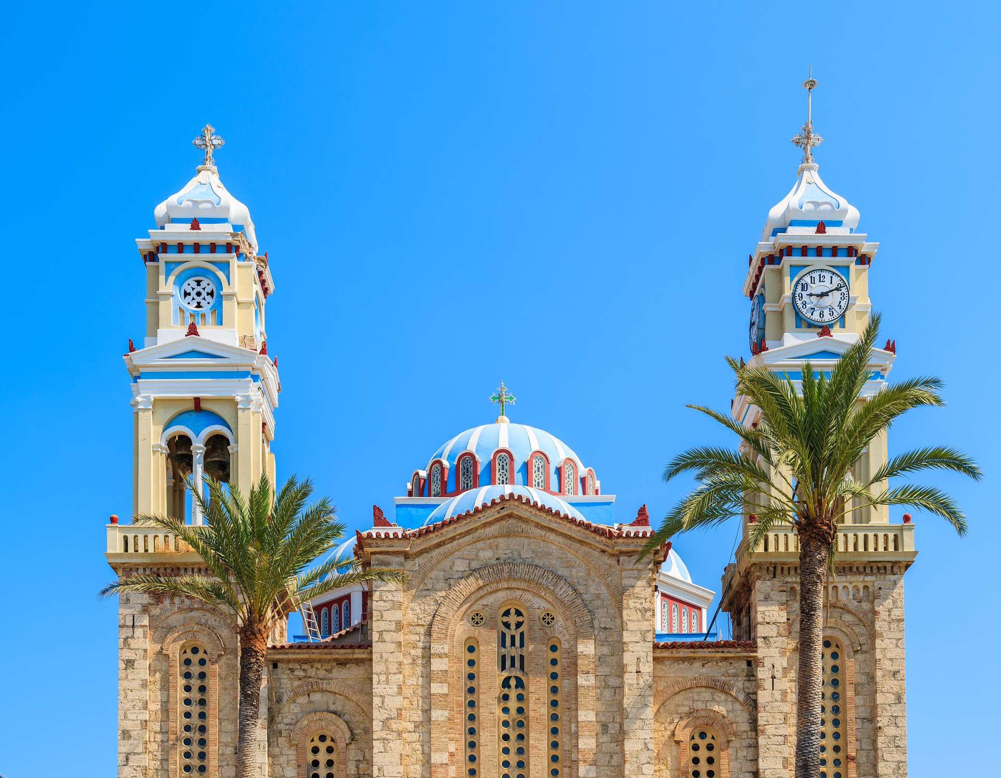 Griekenland Samos Karlovasi kerk
