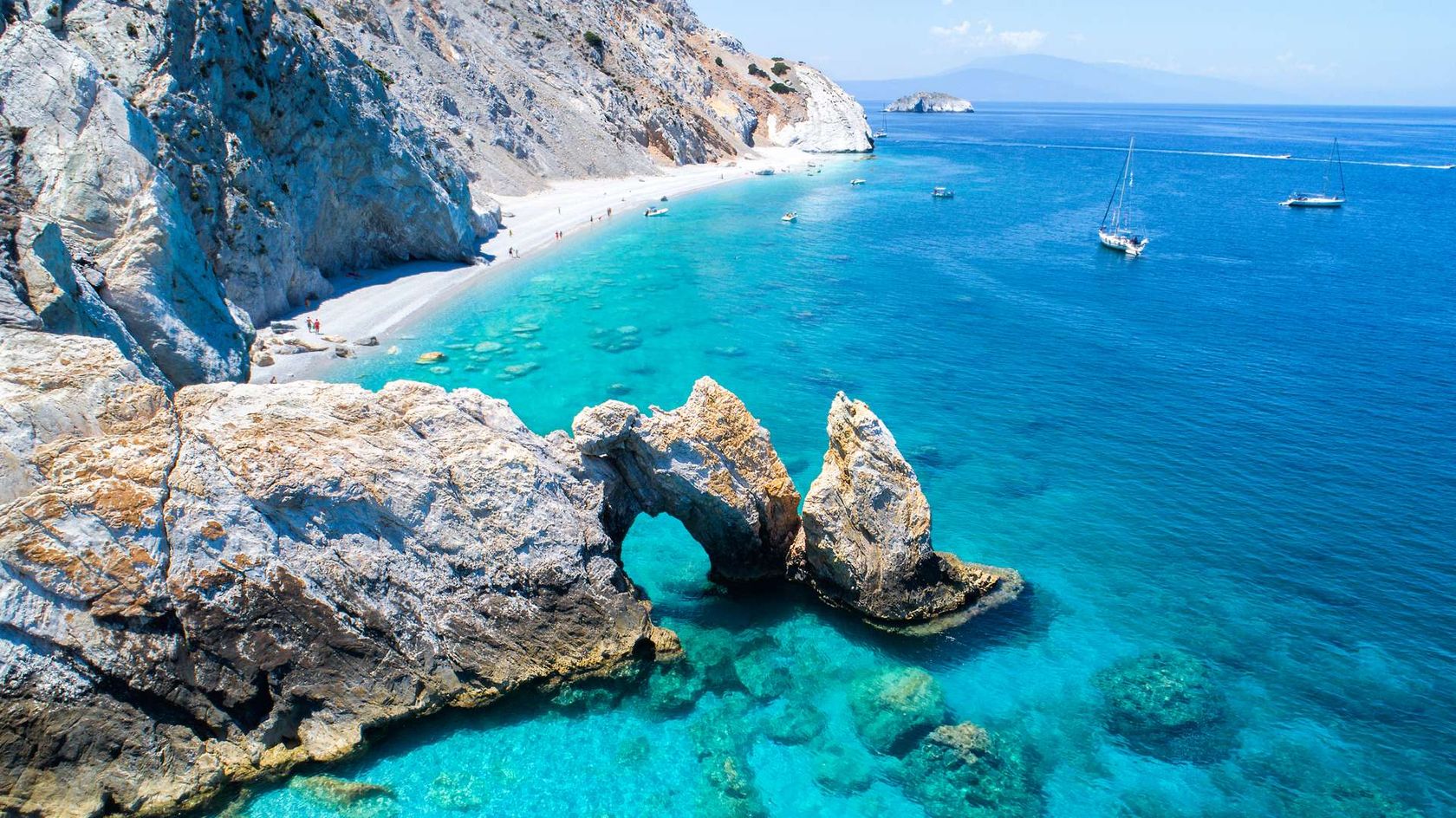 Griekenland Skiathos Lalaria beach