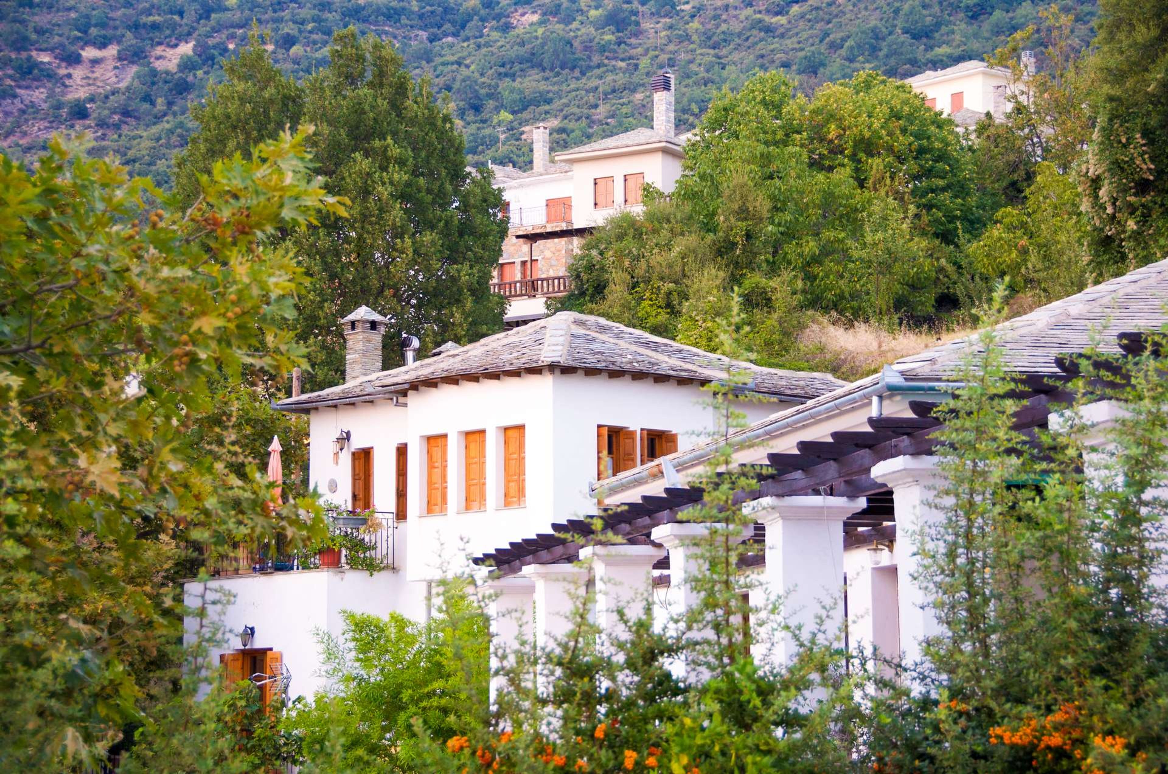 Griekenland Portaria village on Pilion mountain