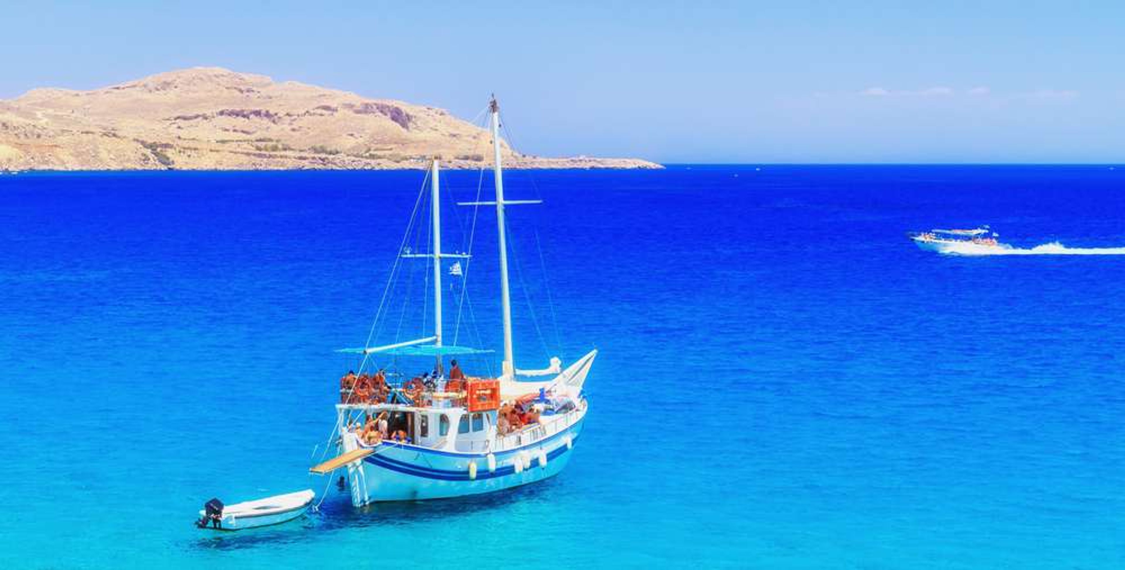 Griekenland Rhodos boot