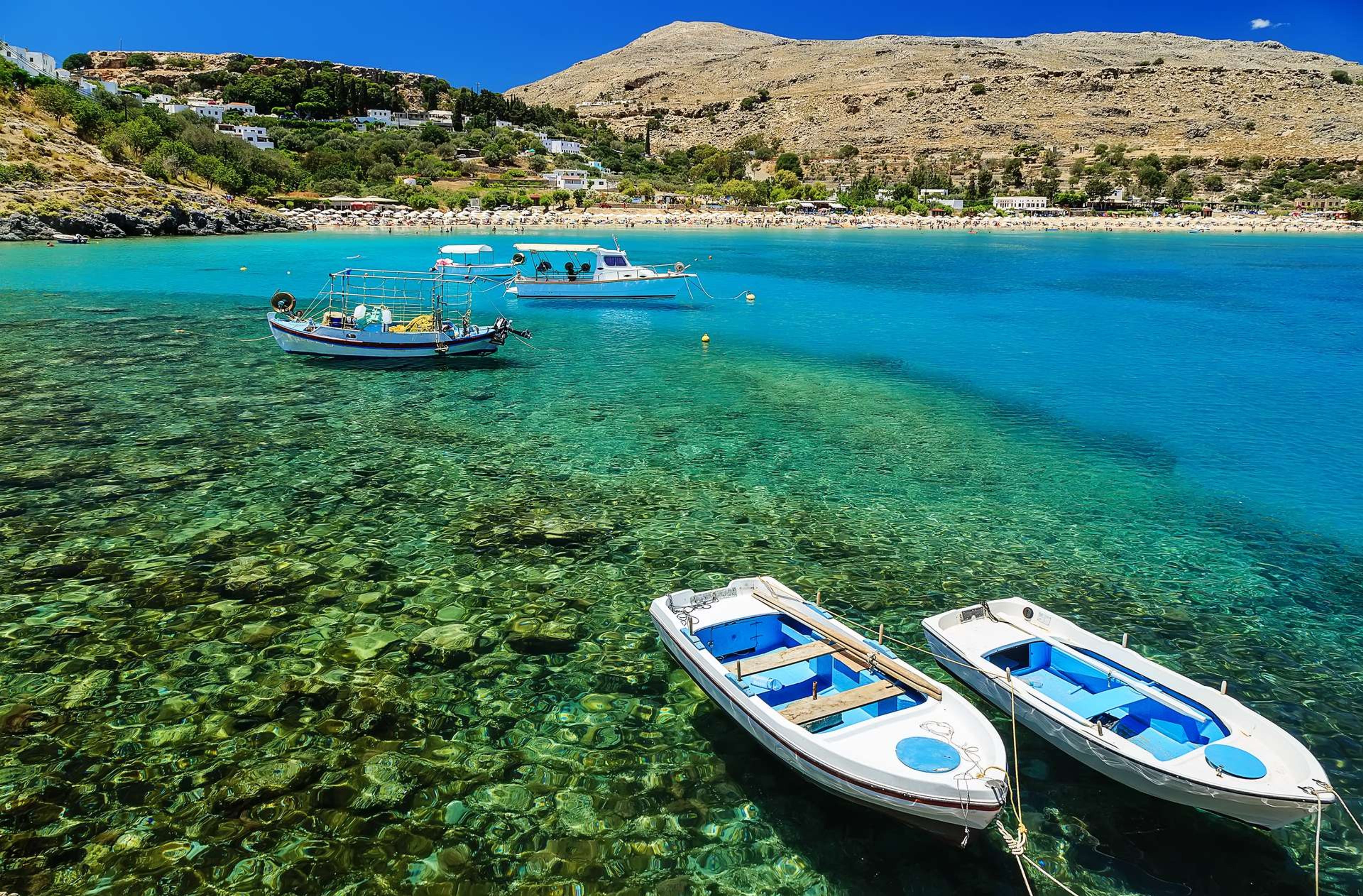 Griekenland Rhodos Lindos Bay