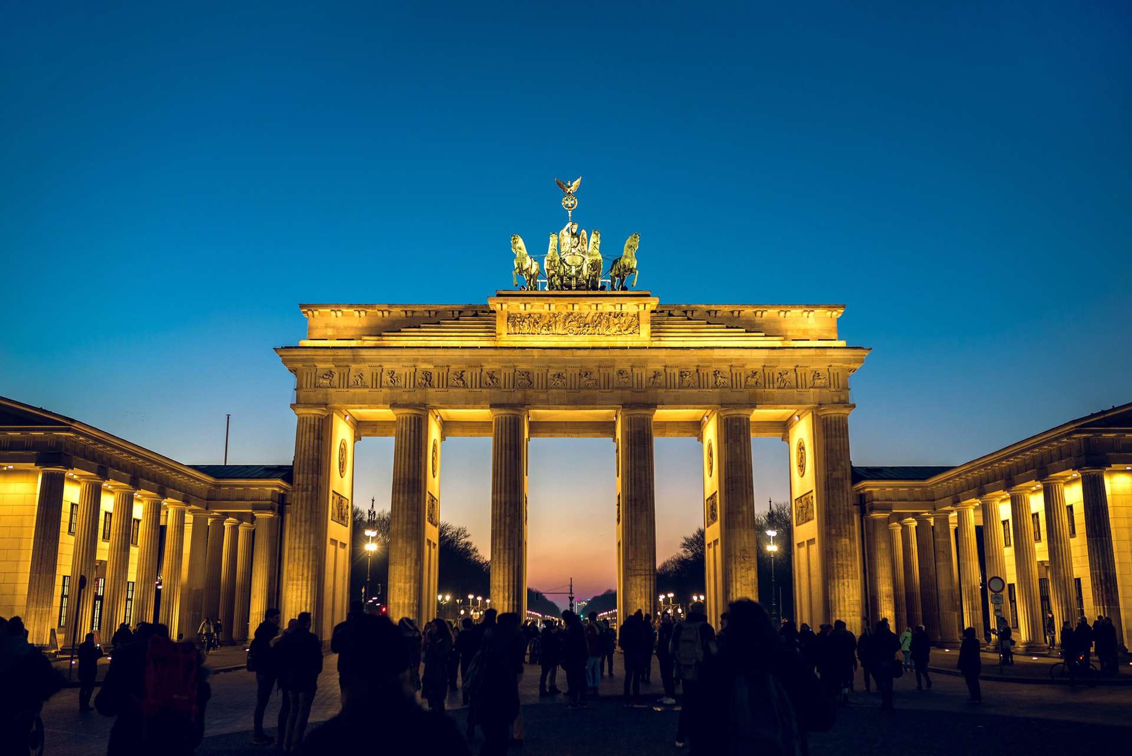 Duitsland Berlijn Brandenburg gate