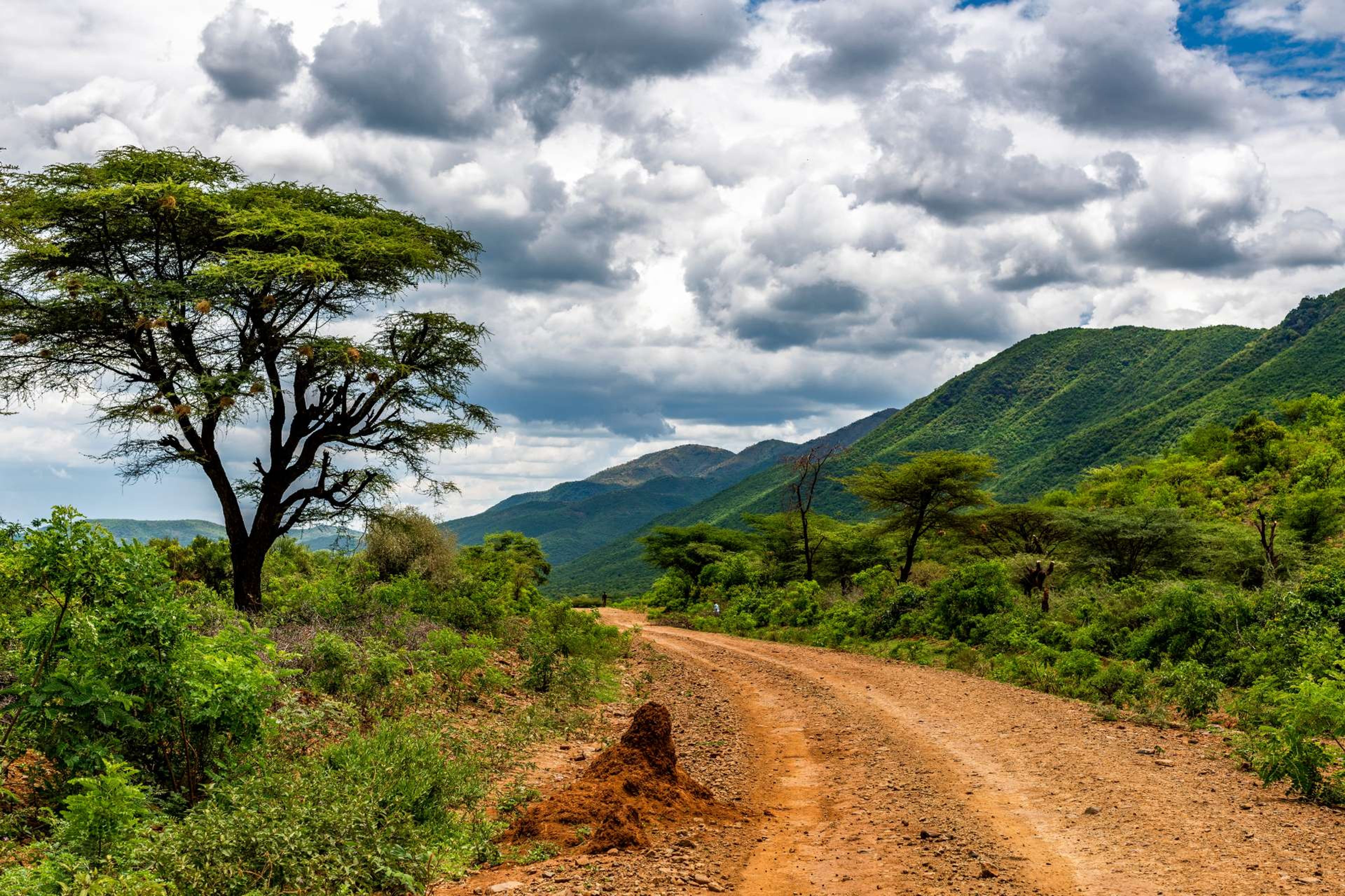 Kenia Baringo County Siracho Escarpment