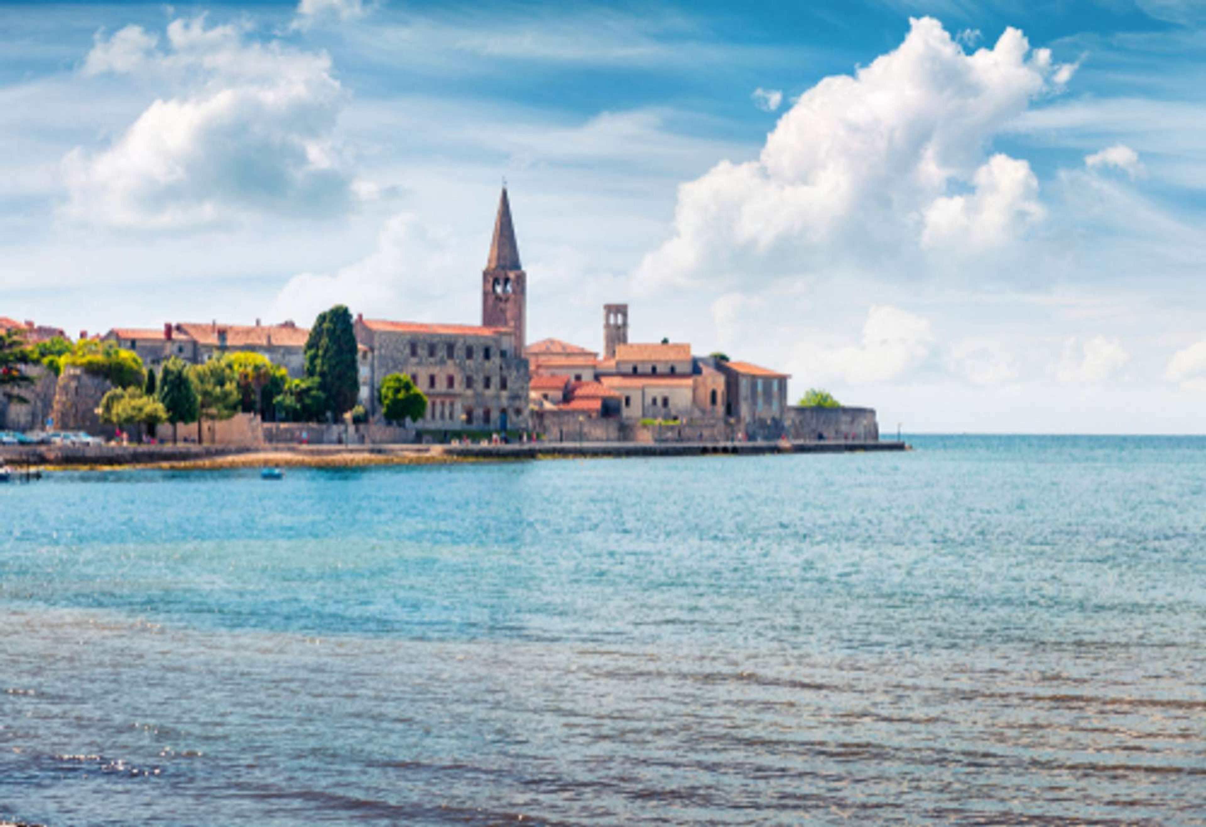 Kroatië Porec Mary kerk aan water