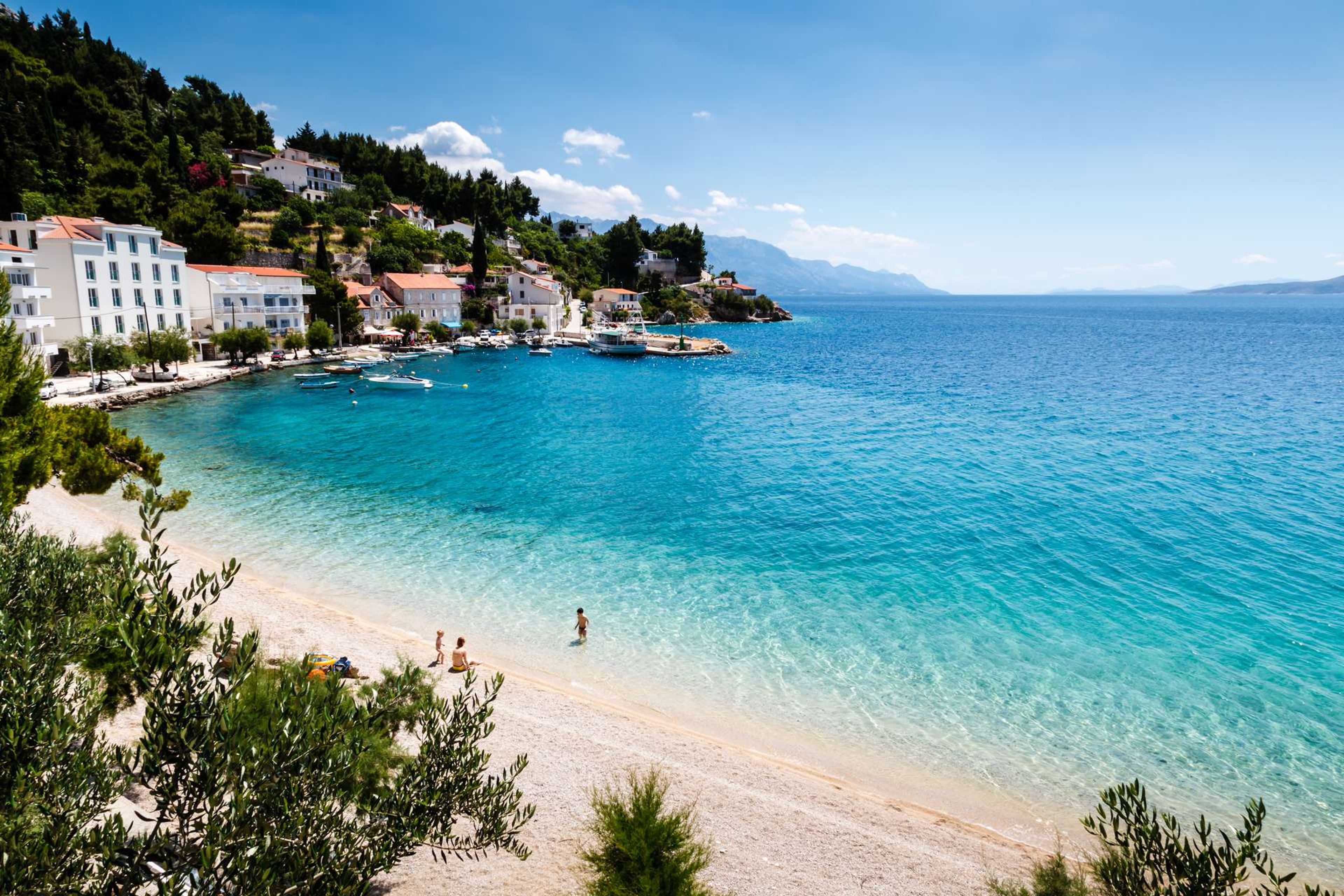 Kroatië Split Adriatic Beach Lagoon