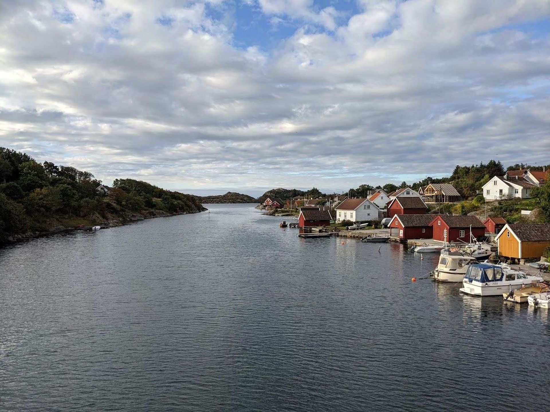 Uitzicht tijdens hike in Farestad - Noorwegen