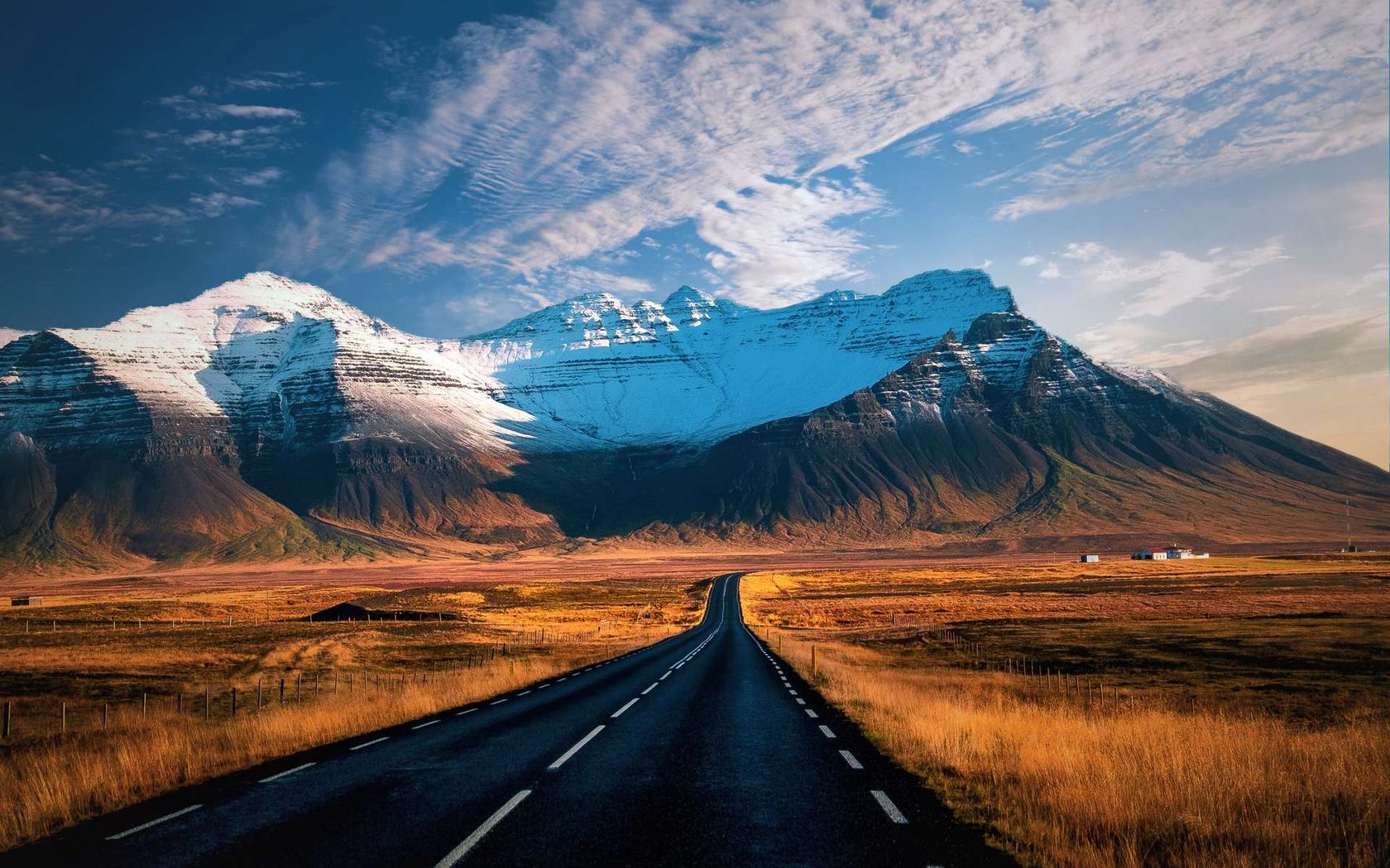 IJsland bergen op route 1
