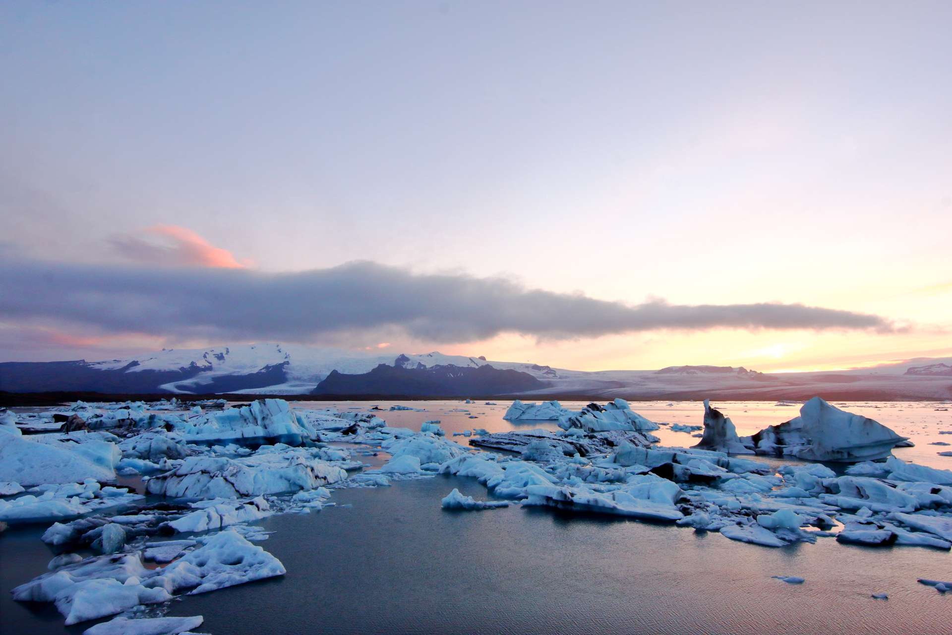 IJsland Gletsjer lagoon