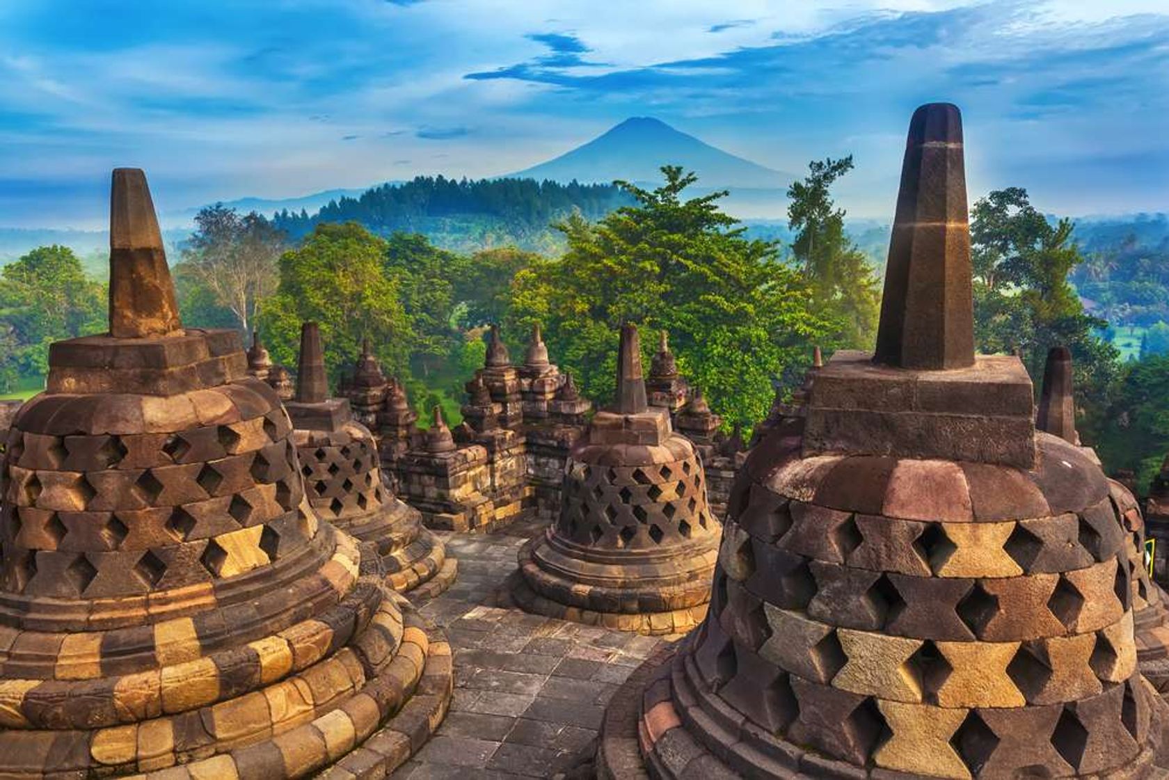 Indonesië Jawa Yogyakarta Candi Borobudur
